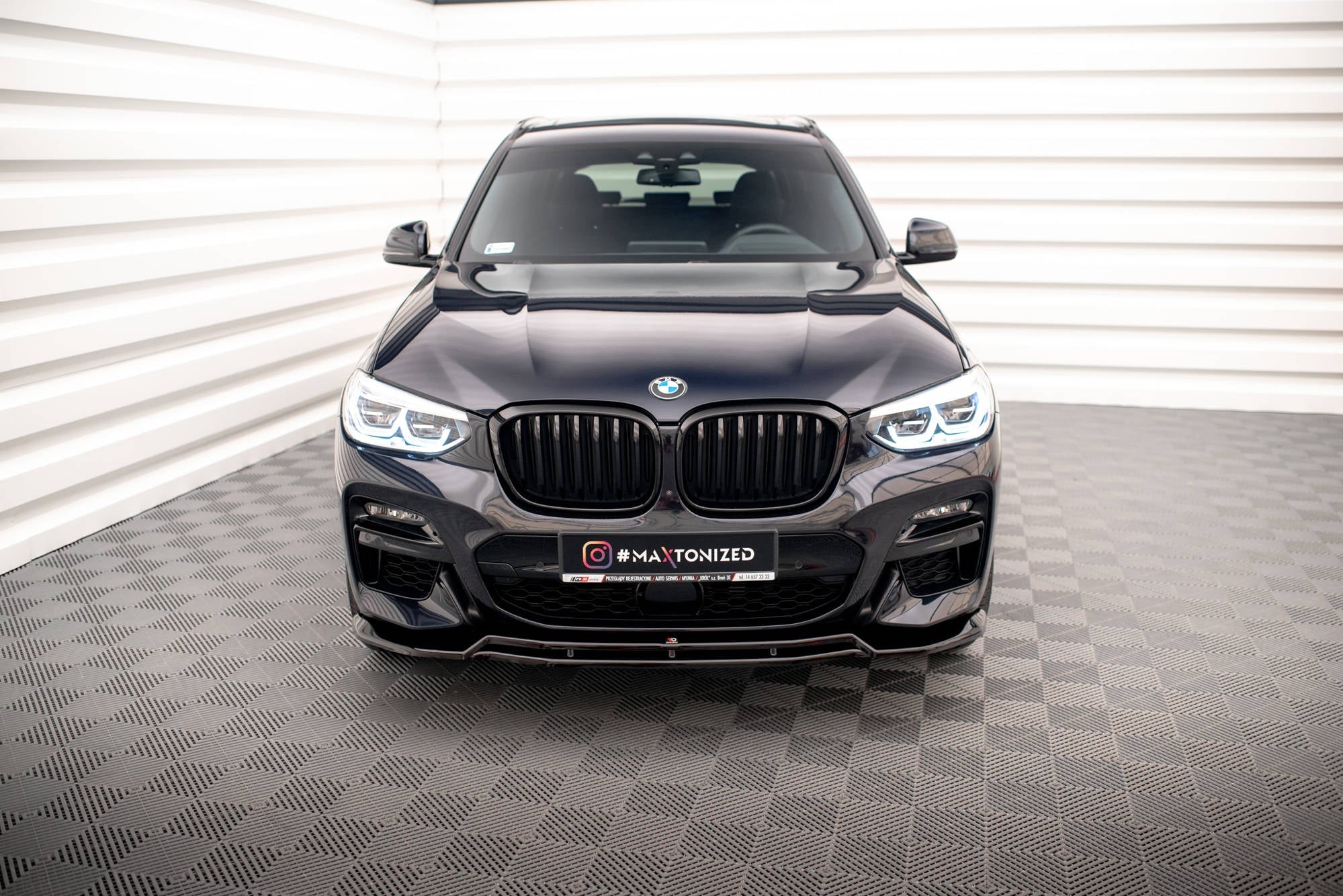 Maxton Design - Frontlippe V1 für BMW X3 M40d / M40i / M - Paket G01 - Aerowerk.
