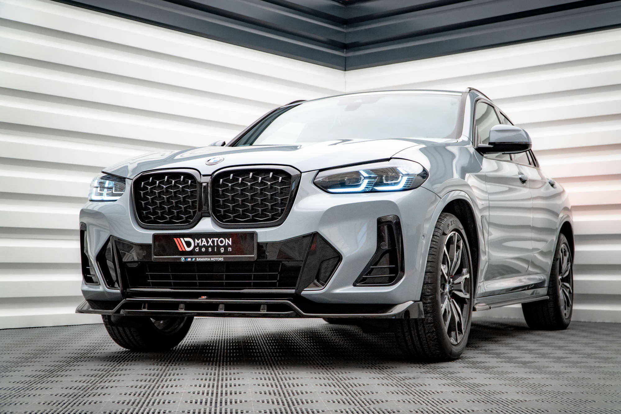 Maxton Design - Frontlippe V1 für BMW X4 M - Paket G02 Facelift - Aerowerk.