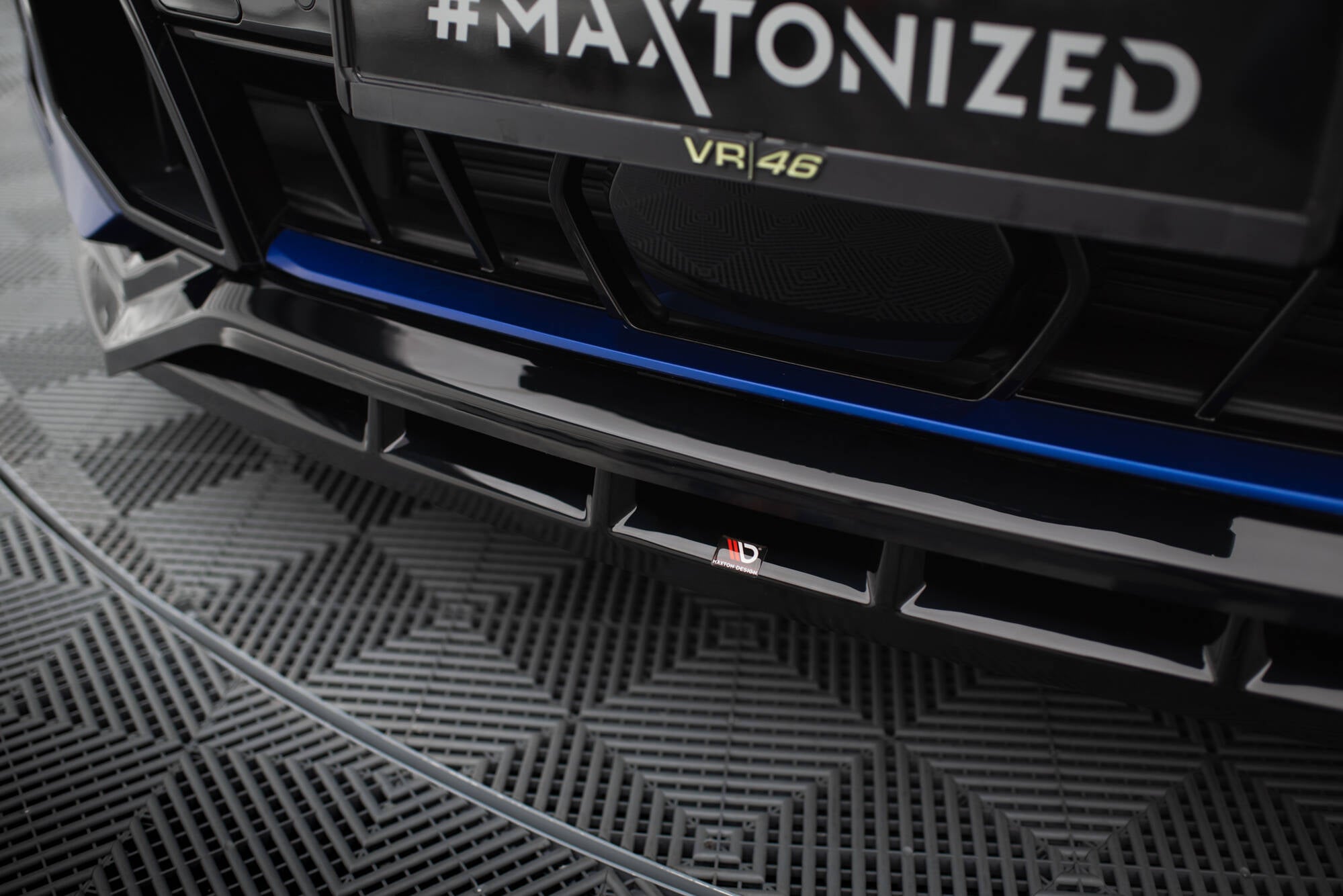 Maxton Design - Frontlippe V.1 für BMW X5 M - Paket G05 Facelift - Aerowerk.