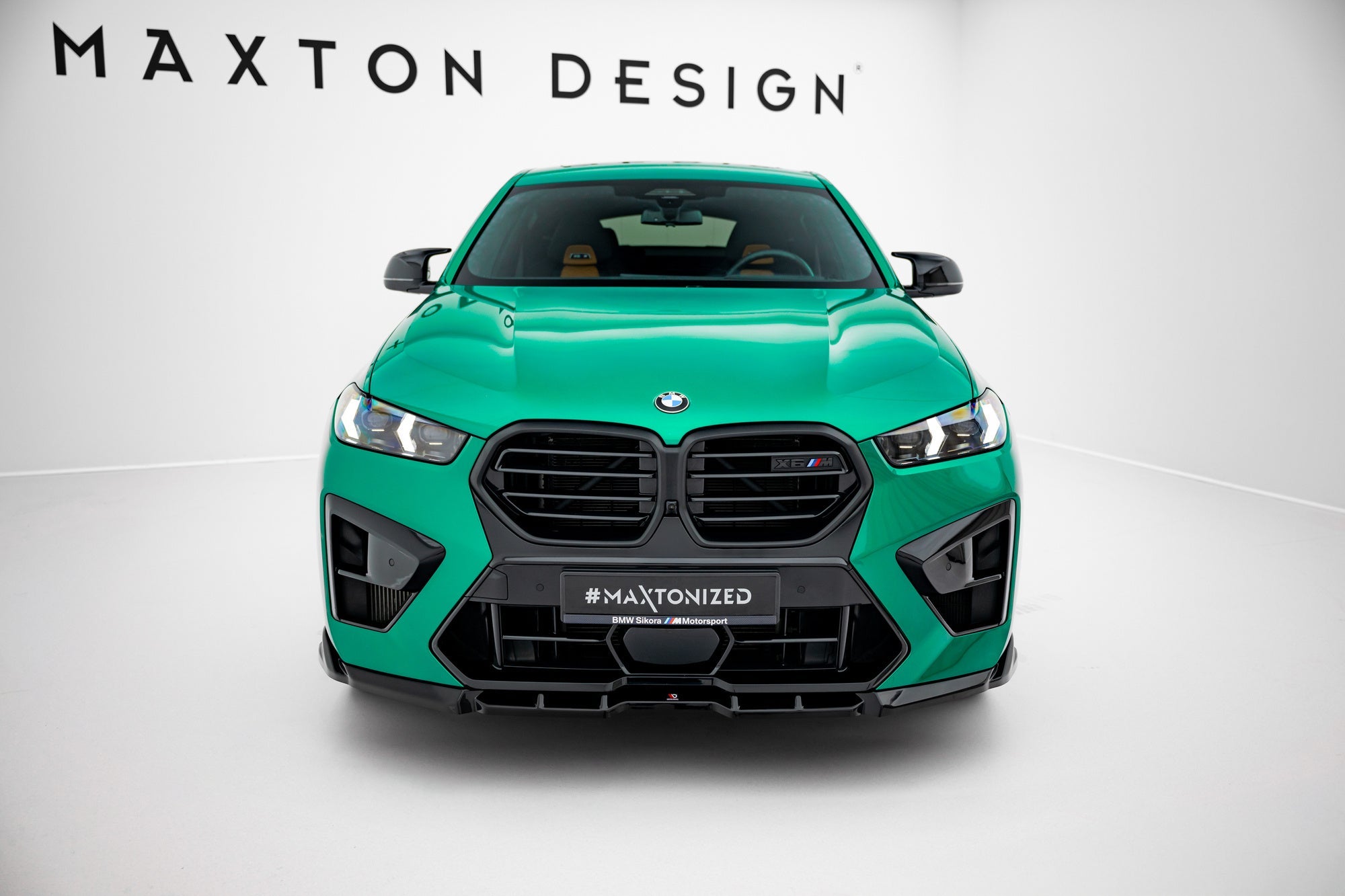 Maxton Design - Frontlippe V1 für BMW X6 M F96 Facelift - Aerowerk.