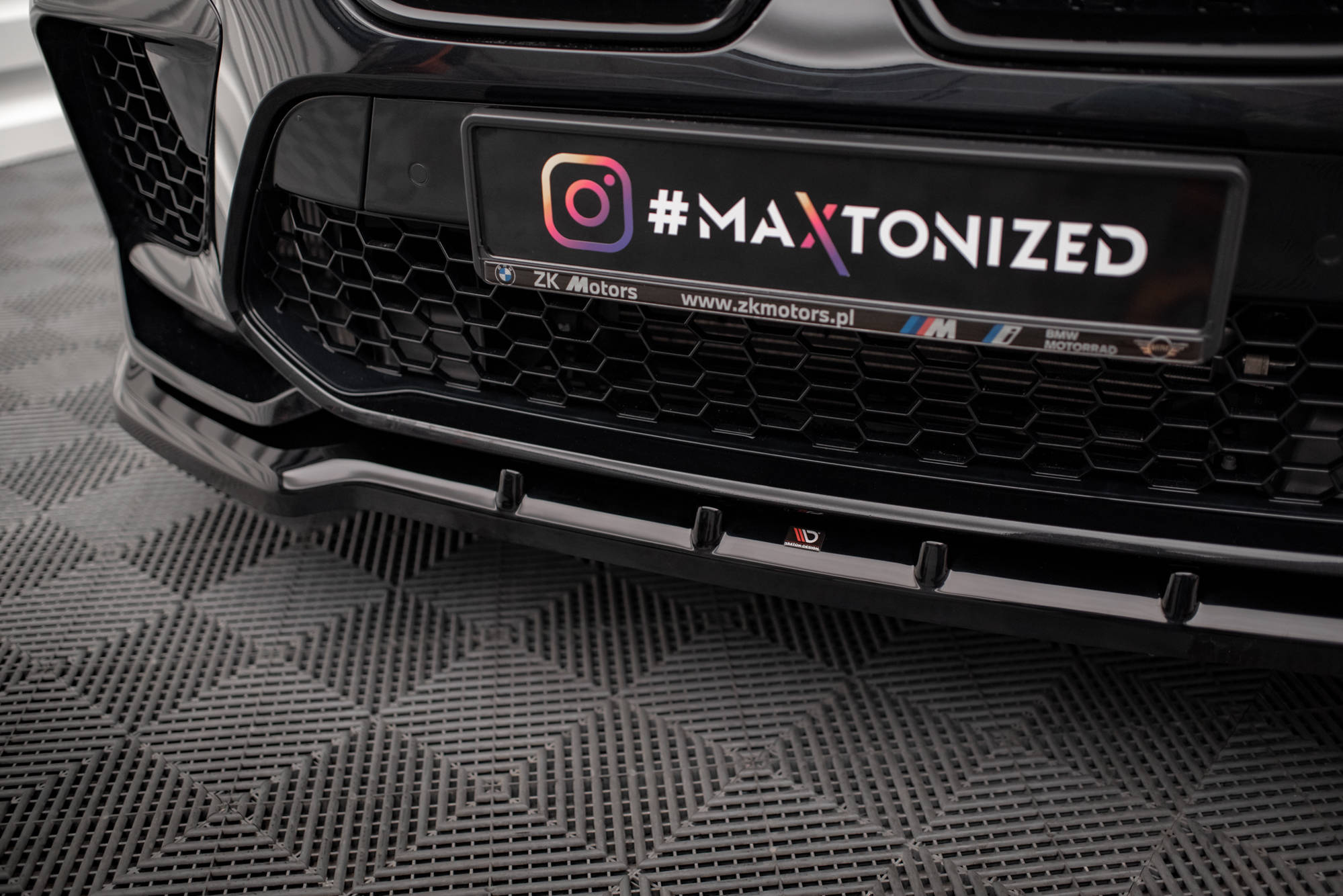 Maxton Design - Frontlippe V1 für BMW X6 M F96 - Aerowerk.