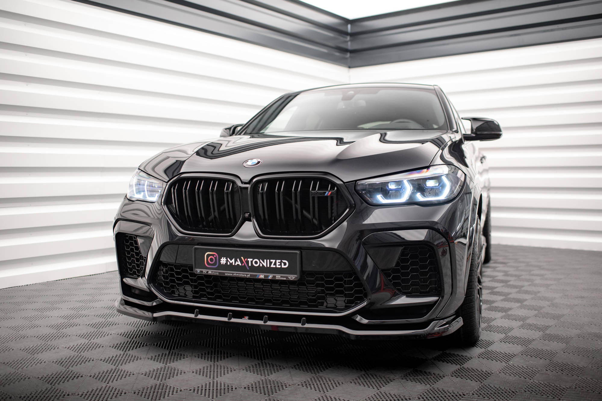 Maxton Design - Frontlippe V1 für BMW X6 M F96 - Aerowerk.