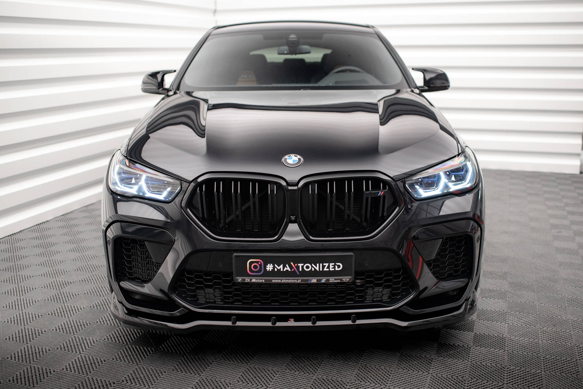Maxton Design - Frontlippe V1 für BMW X6 M F96 - Aerowerk.