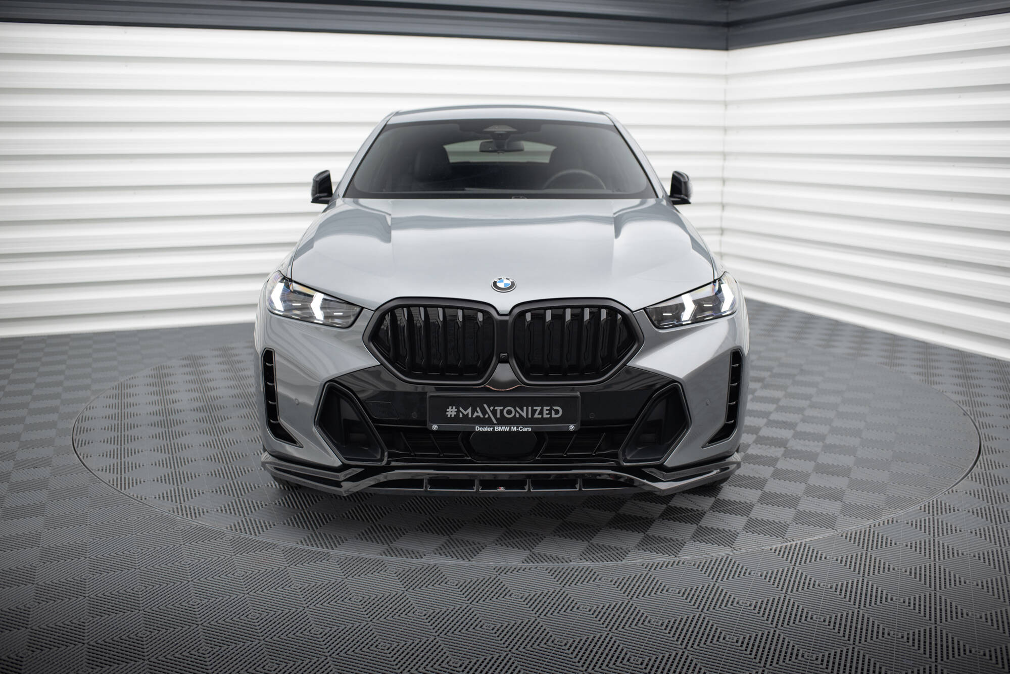 Maxton Design - Frontlippe V.1 für BMW X6 M - Paket G06 Facelift - Aerowerk.