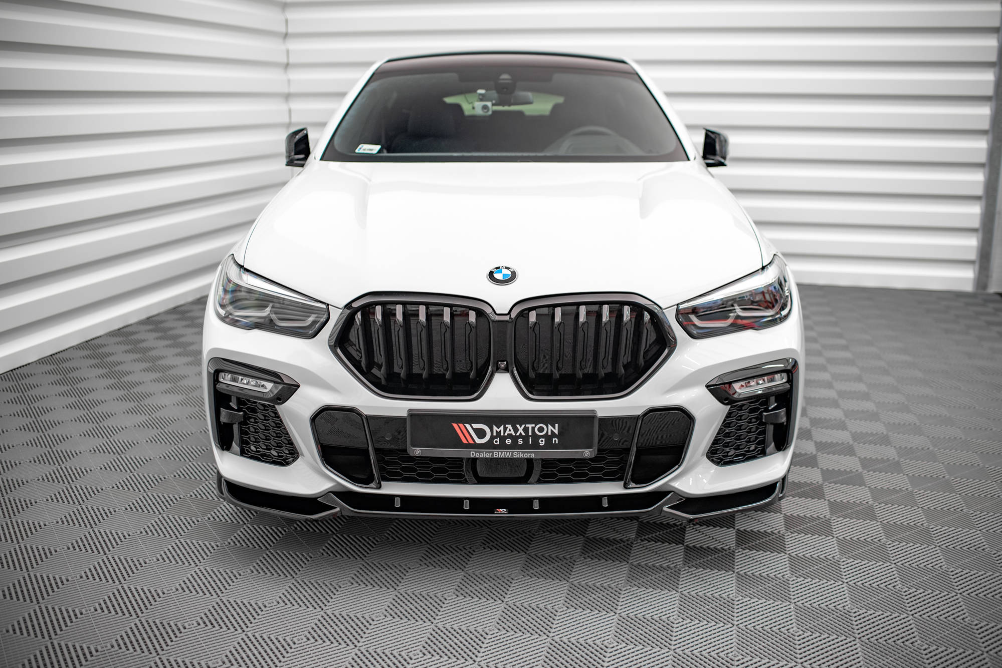 Maxton Design - Frontlippe V1 für BMW X6 M - Paket G06 - Aerowerk.