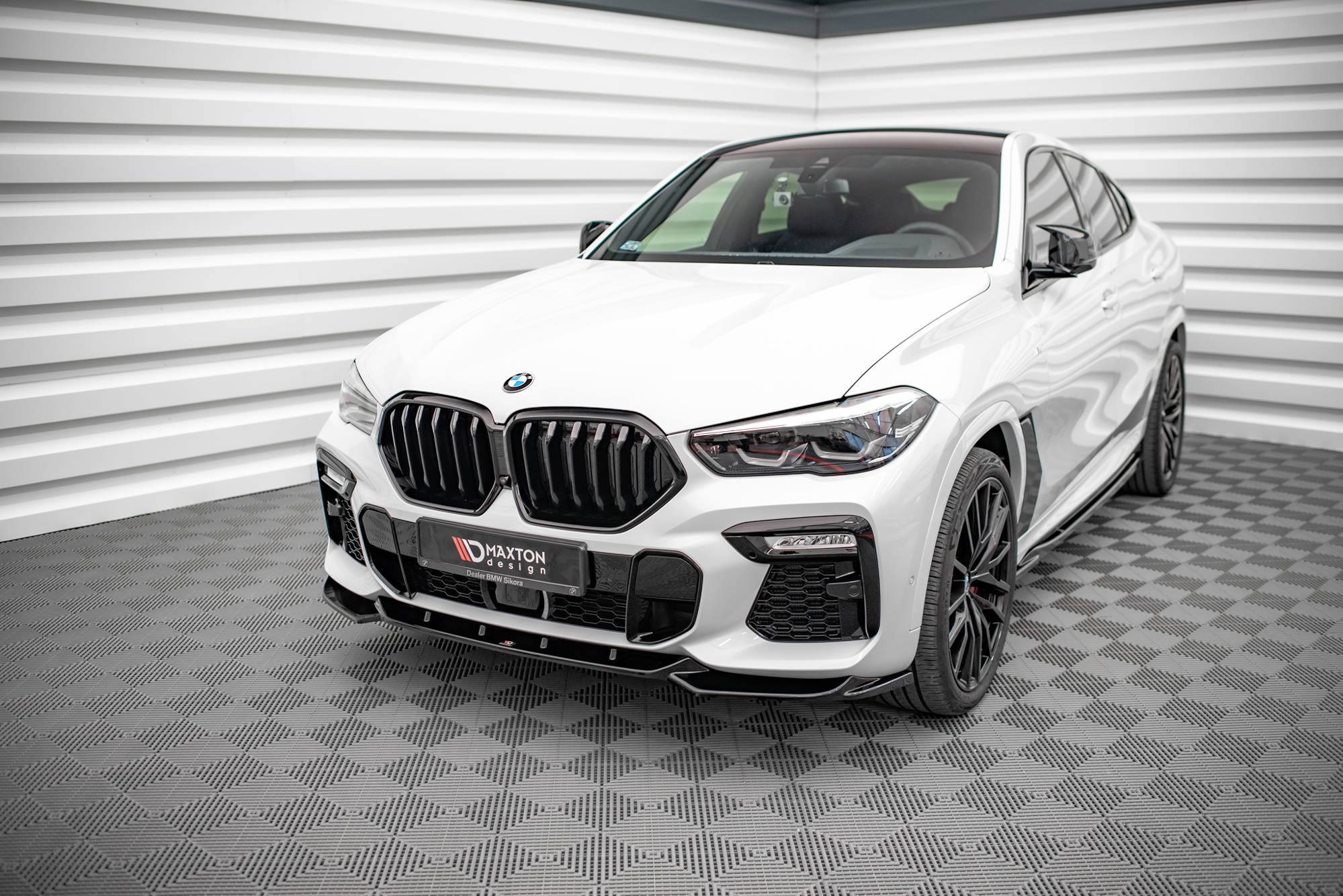 Maxton Design - Frontlippe V1 für BMW X6 M - Paket G06 - Aerowerk.