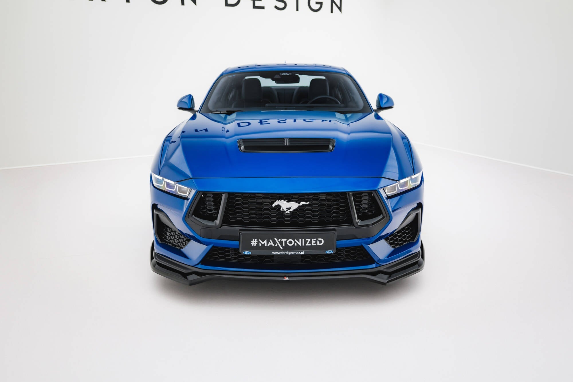 Maxton Design - Frontlippe V1 für Ford Mustang GT Mk7 - Aerowerk.