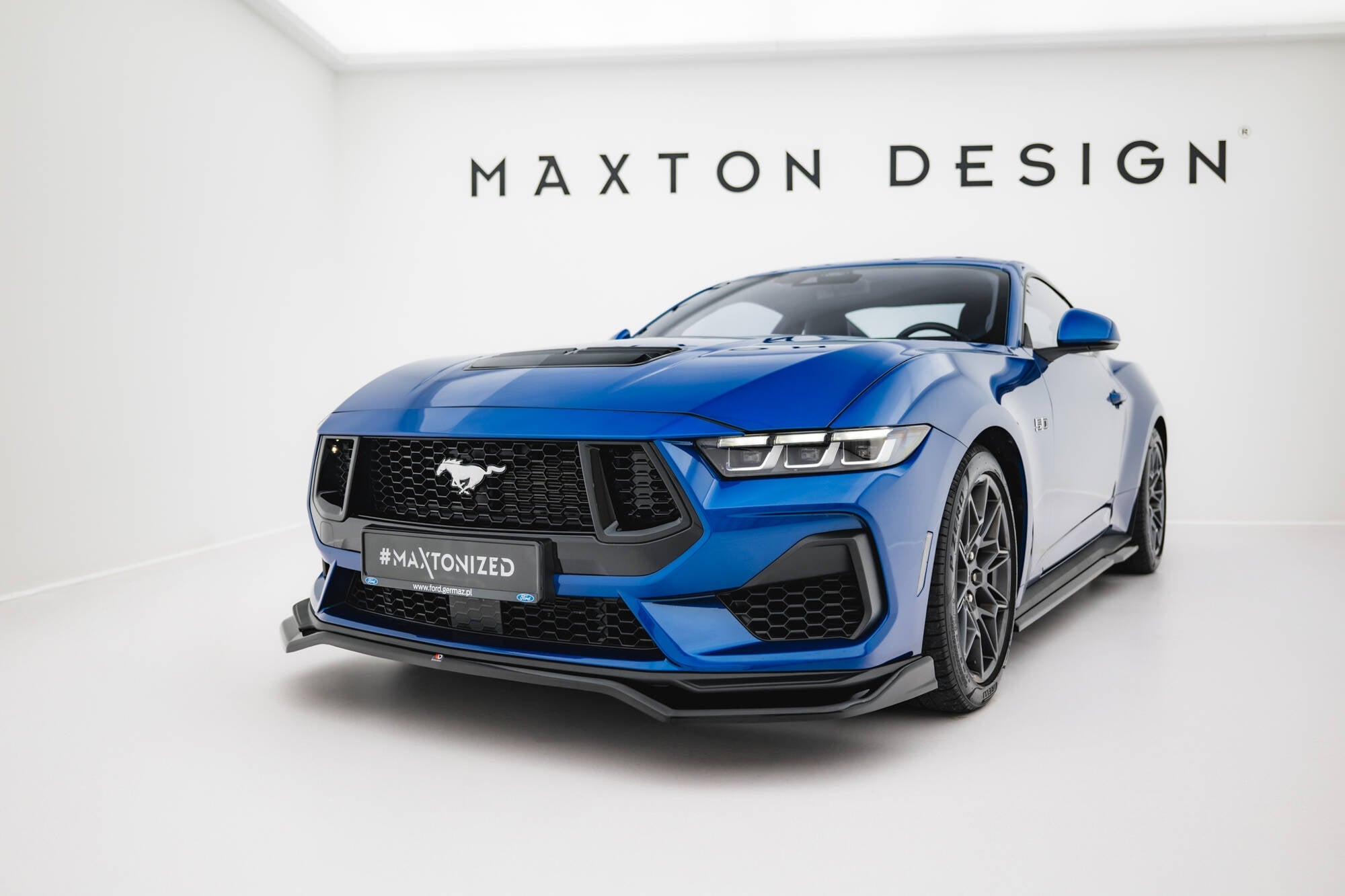Maxton Design - Frontlippe V1 für Ford Mustang GT Mk7 - Aerowerk.