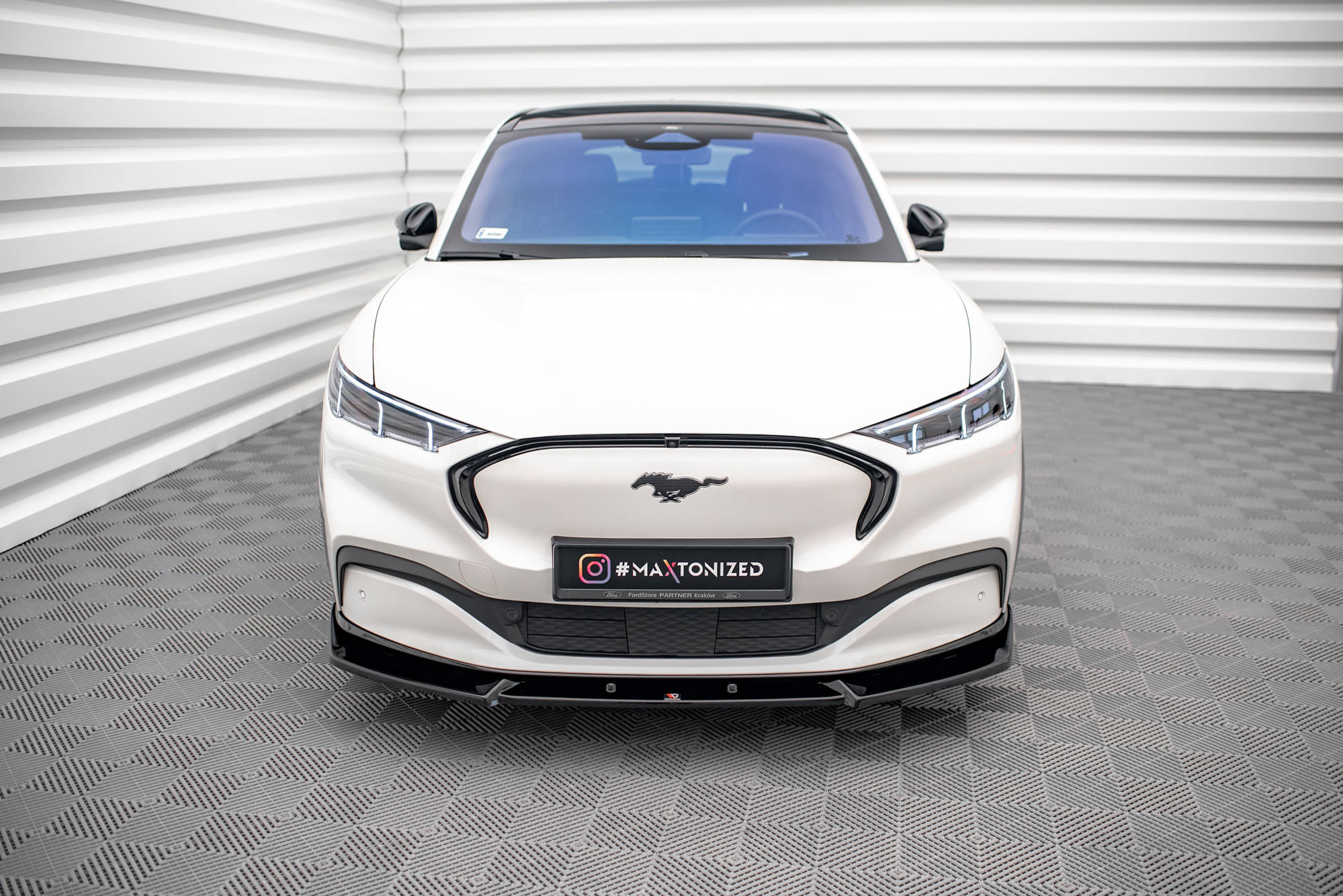 Maxton Design - Frontlippe V1 für Ford Mustang Mach - E Mk1 - Aerowerk.