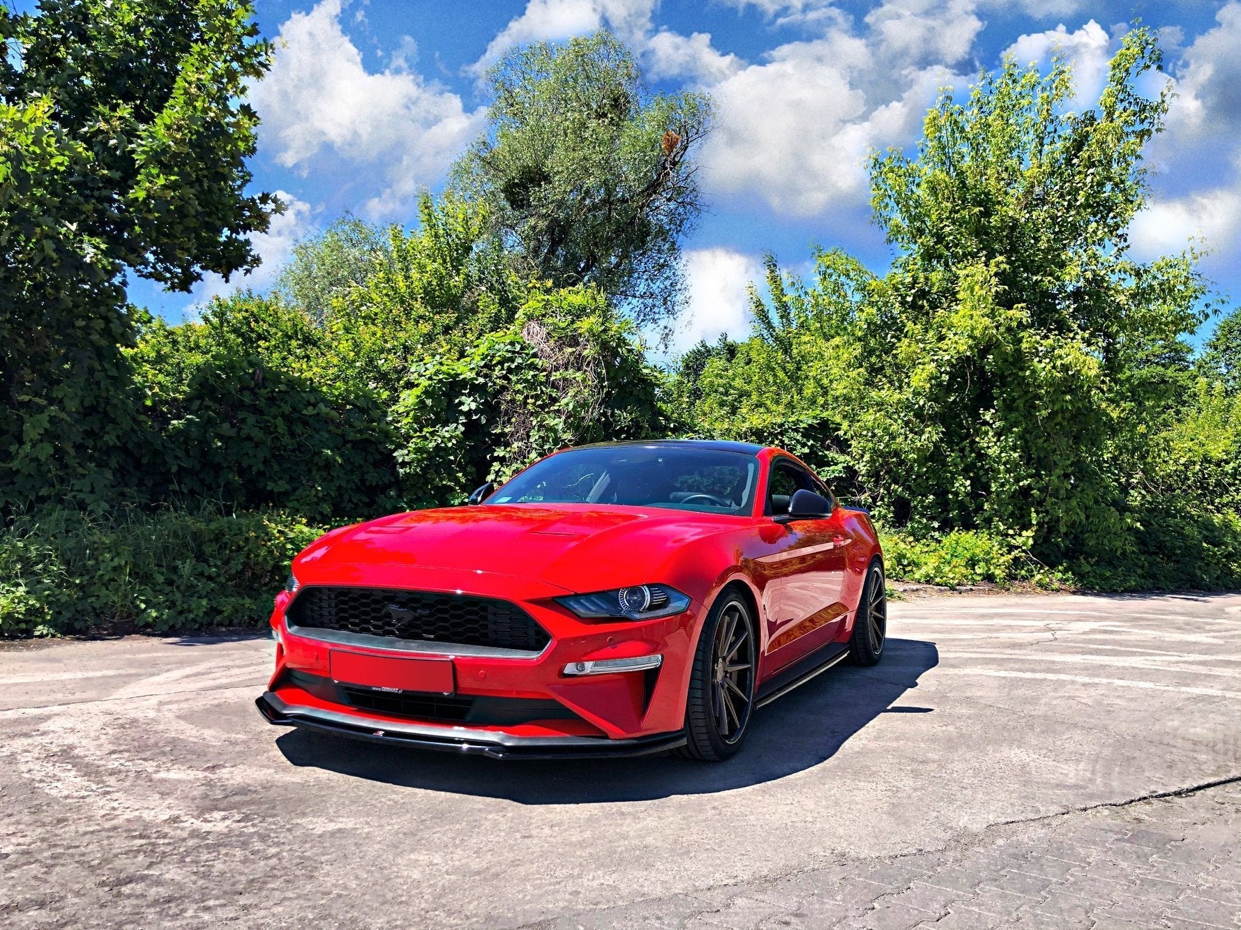 Maxton Design - Frontlippe V1 für Ford Mustang Mk. 6 Facelift - Aerowerk.