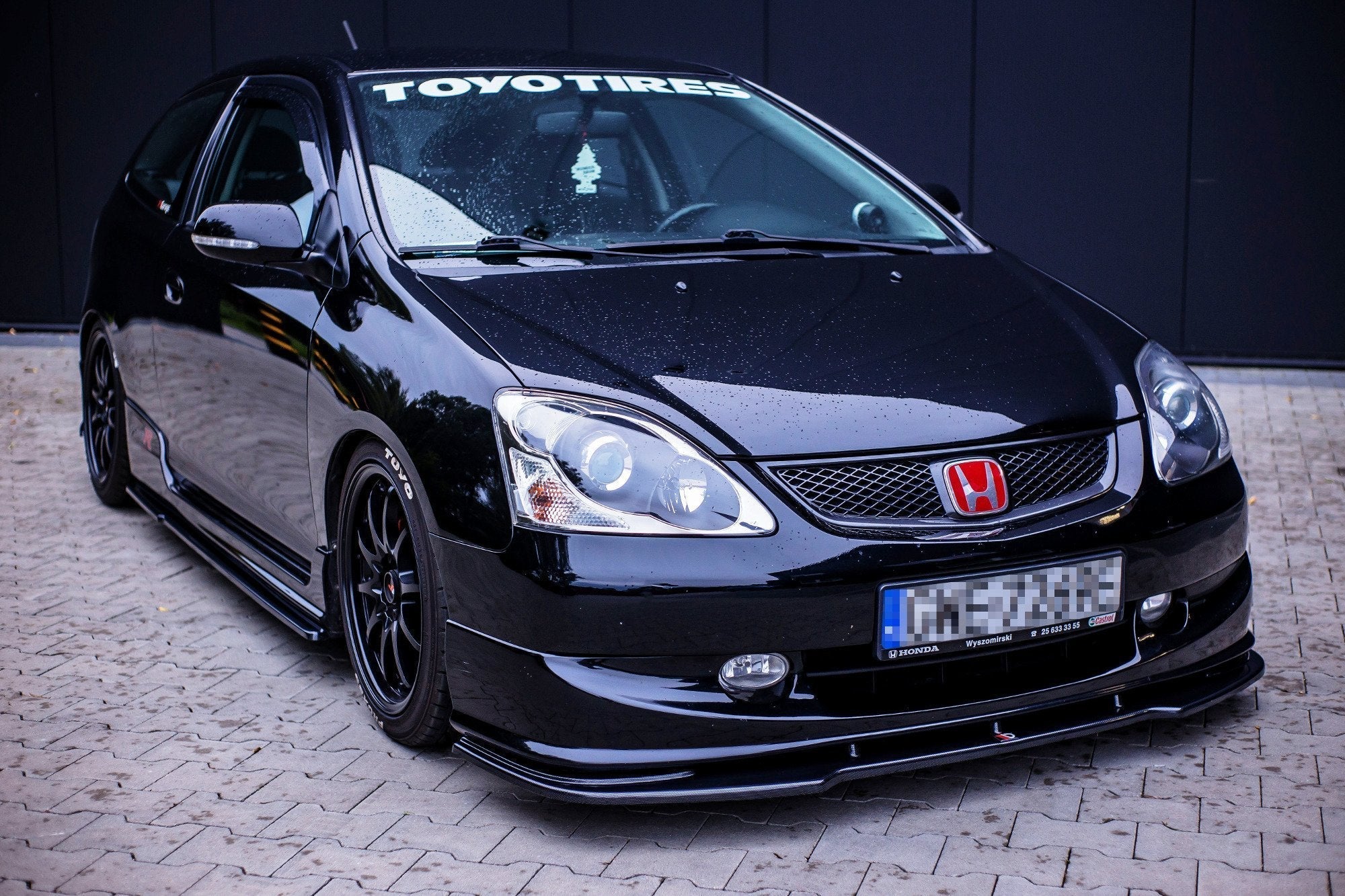 Maxton Design - Frontlippe V1 für HONDA CIVIC EP3 (MK7) TYPE - R/S FACELIFT - Aerowerk.
