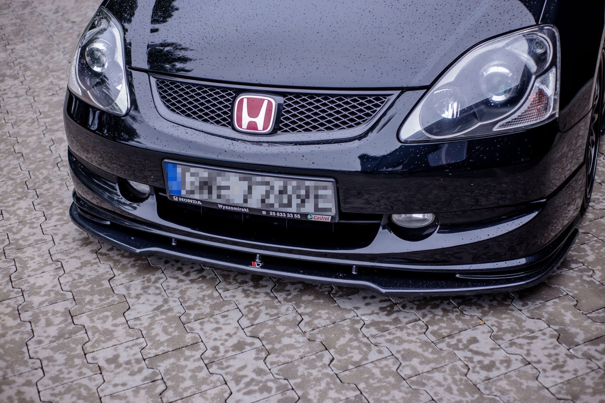 Maxton Design - Frontlippe V1 für HONDA CIVIC EP3 (MK7) TYPE - R/S FACELIFT - Aerowerk.