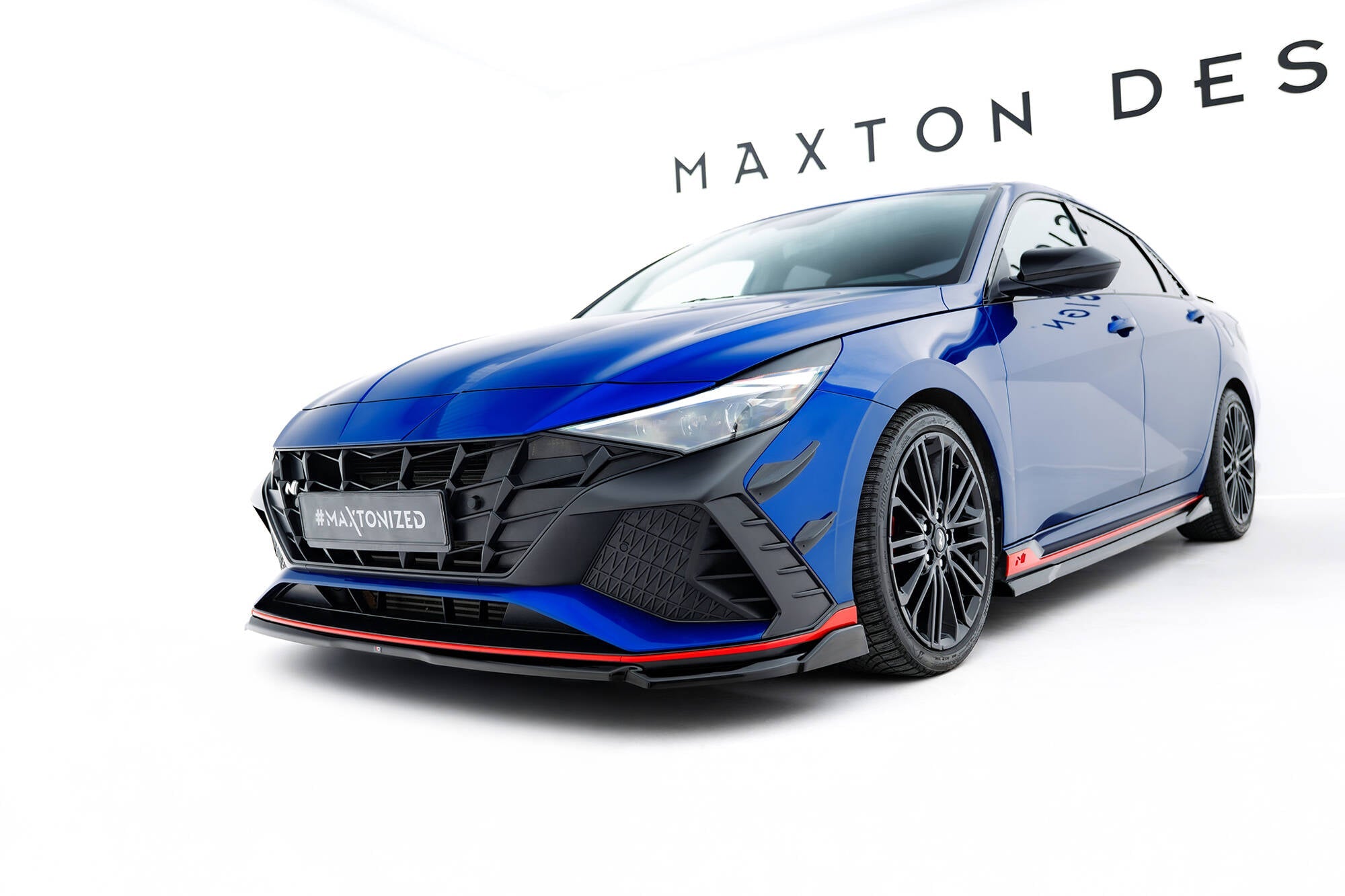 Maxton Design - Frontlippe V1 für Hyundai Elantra N Mk7 - Aerowerk.
