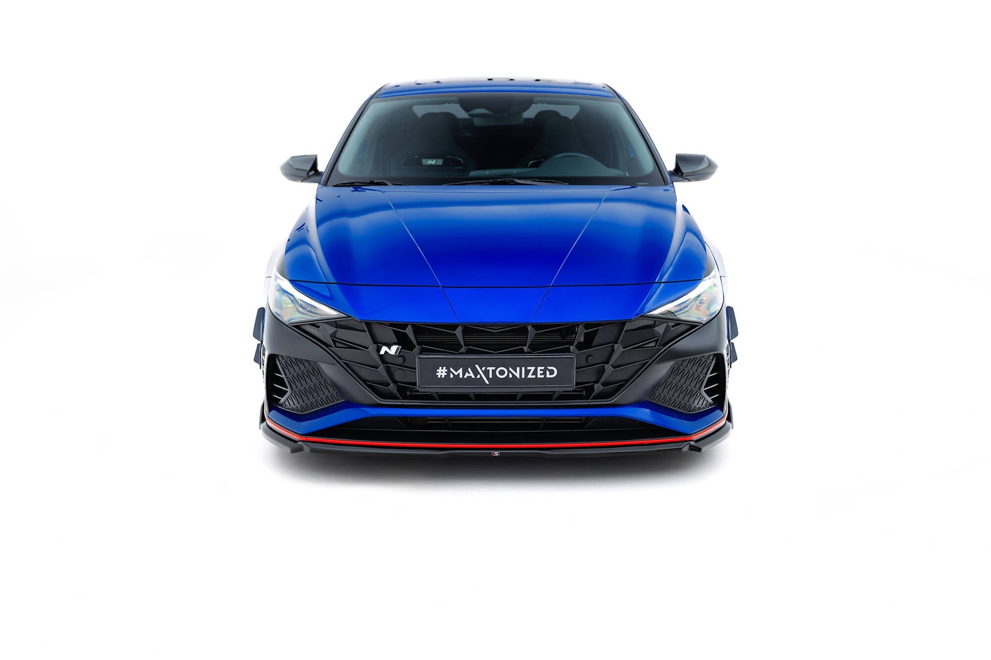 Maxton Design - Frontlippe V1 für Hyundai Elantra N Mk7 - Aerowerk.