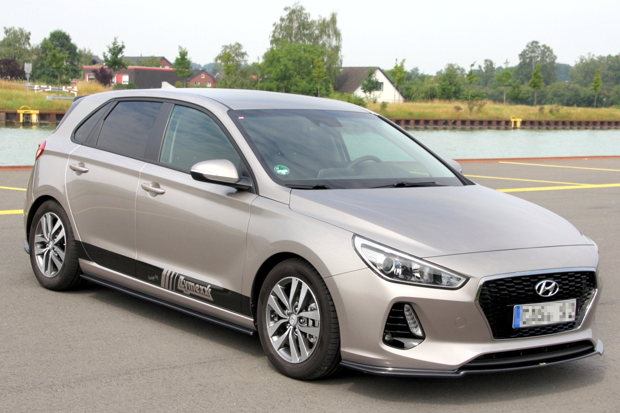 Maxton Design - Frontlippe V1 für HYUNDAI I30 MK3 HATCHBACK - Aerowerk.