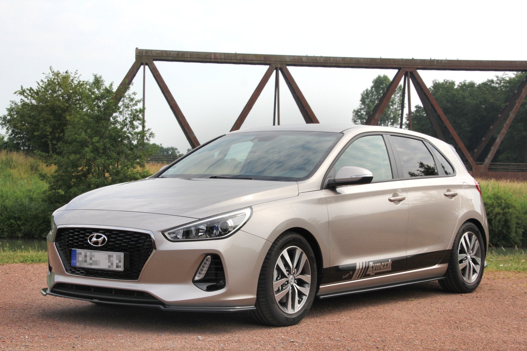 Maxton Design - Frontlippe V1 für HYUNDAI I30 MK3 HATCHBACK - Aerowerk.