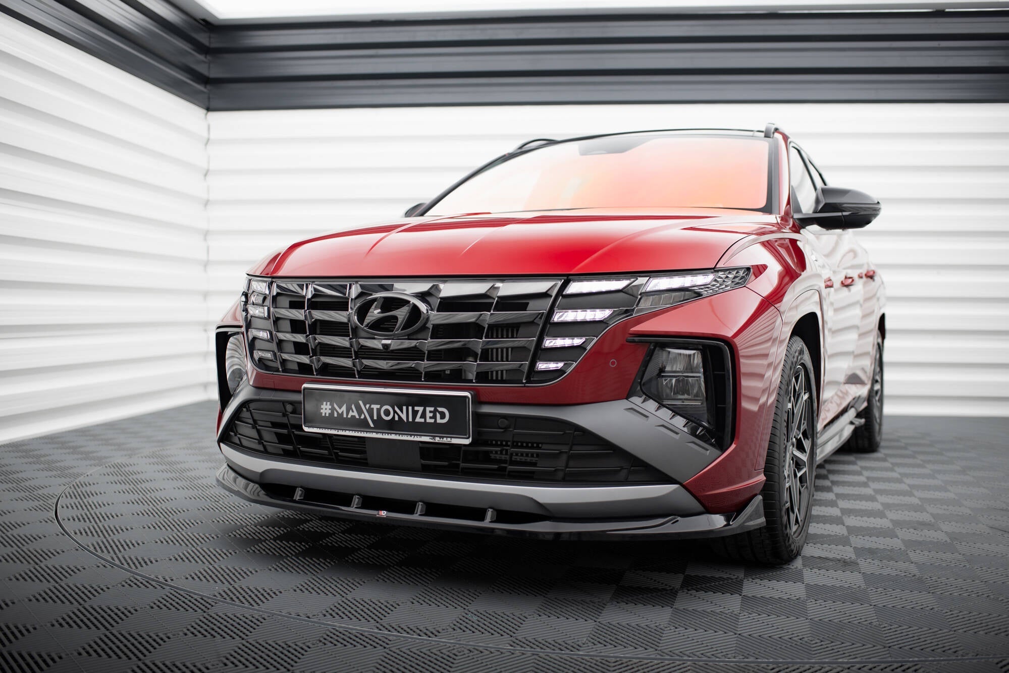 Maxton Design - Frontlippe V1 für Hyundai Tucson N - Line Mk4 - Aerowerk.