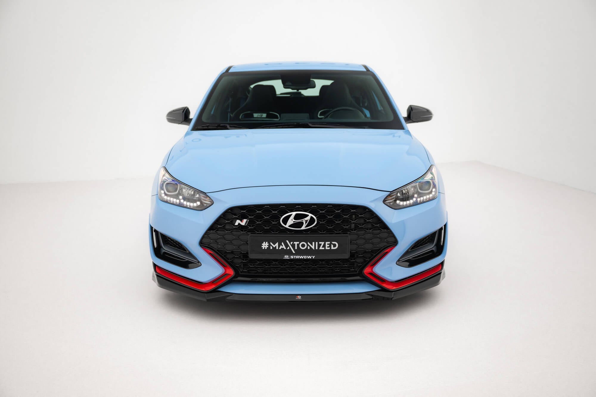 Maxton Design - Frontlippe V1 für Hyundai Veloster N Mk2 - Aerowerk.