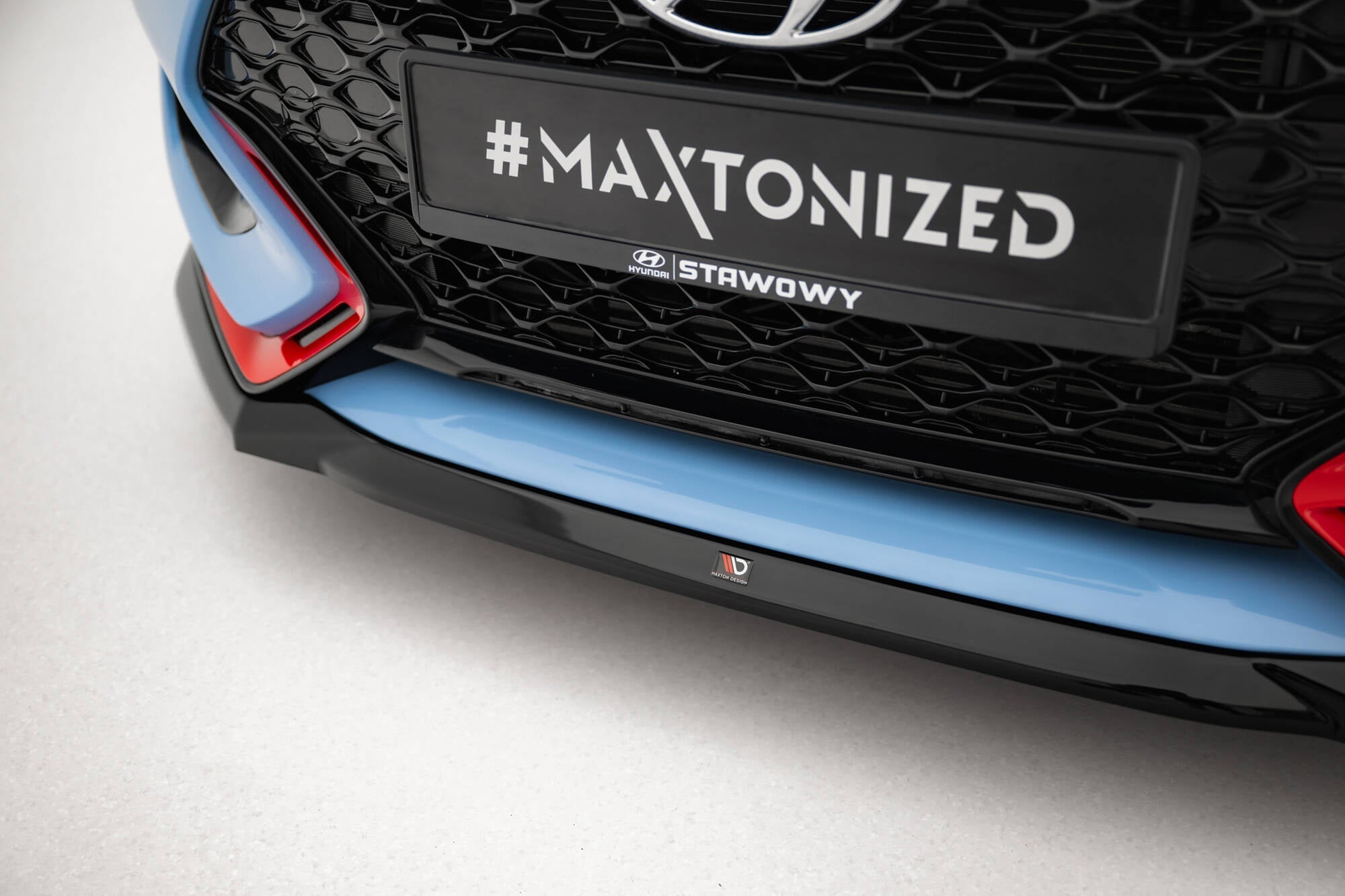 Maxton Design - Frontlippe V1 für Hyundai Veloster N Mk2 - Aerowerk.