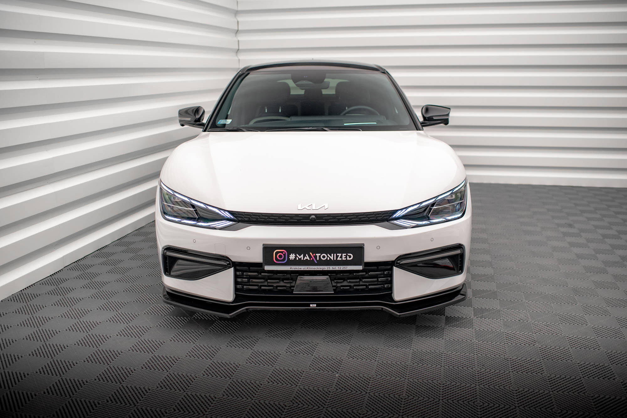Maxton Design - Frontlippe V1 für Kia EV6 GT - Line Mk1 - Aerowerk.