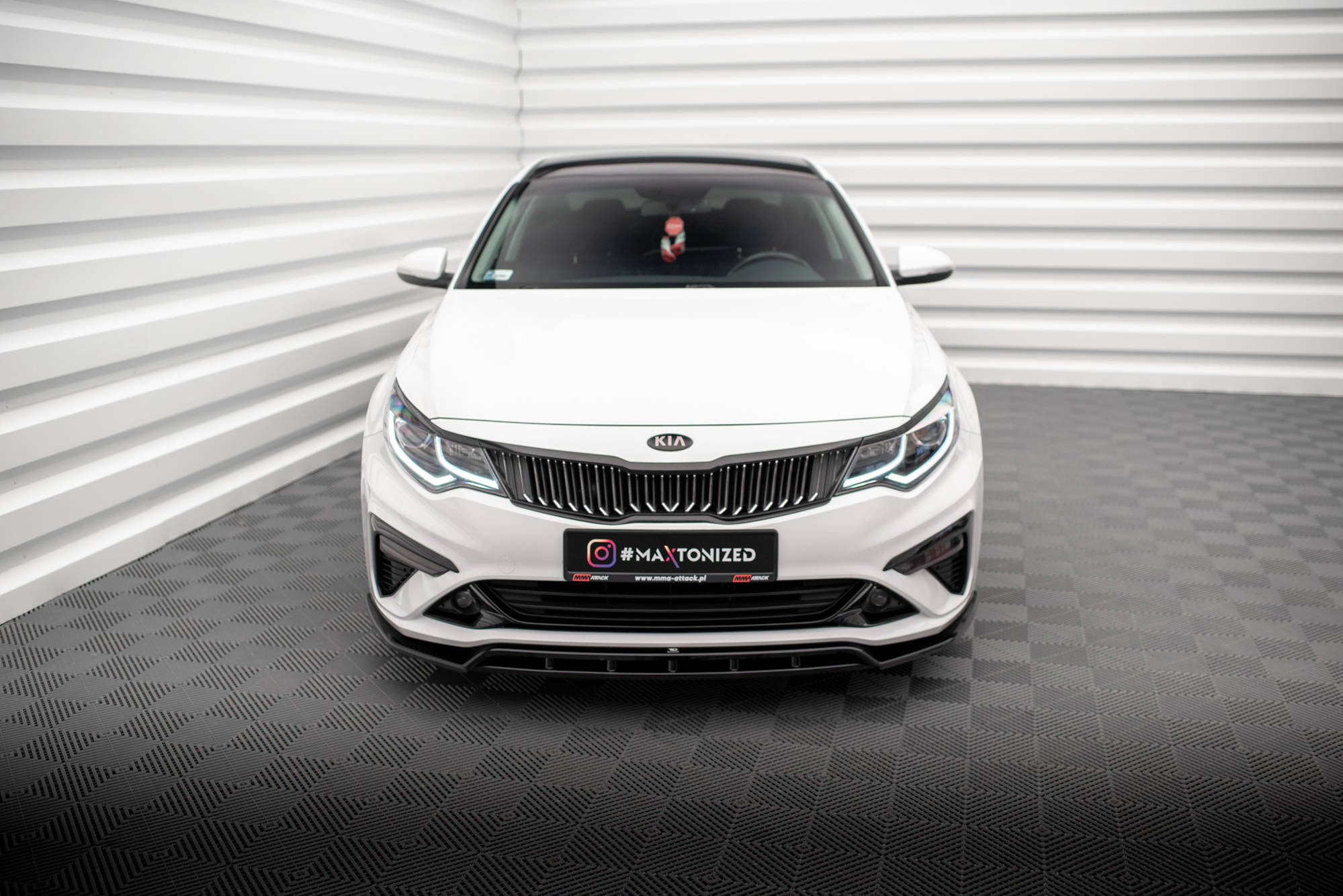 Maxton Design - Frontlippe V1 für Kia Optima Mk4 Facelift - Aerowerk.
