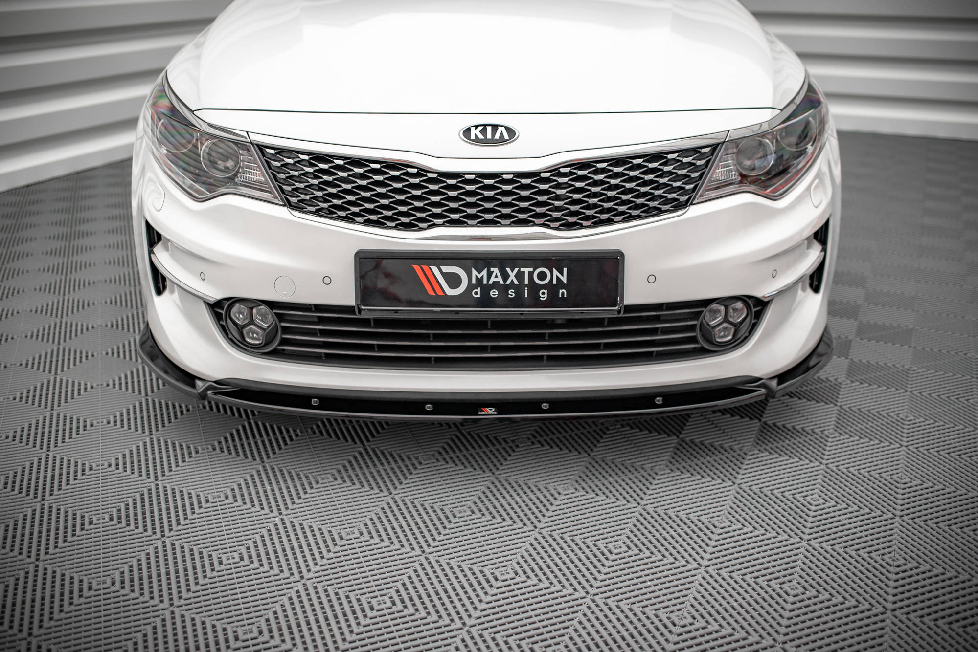 Maxton Design - Frontlippe V1 für Kia Optima Mk4 - Aerowerk.