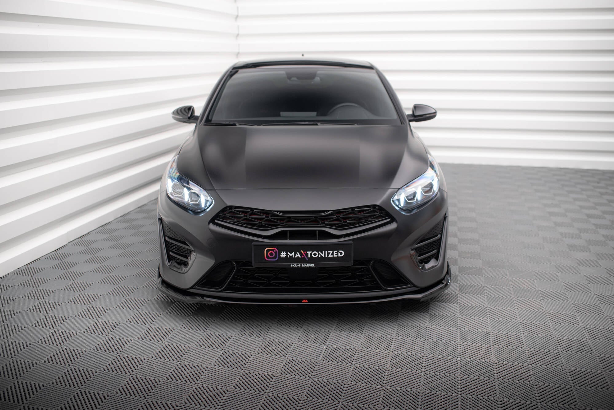 Maxton Design - Frontlippe V1 für Kia Proceed GT Mk3 Facelift / Ceed GT / GT - Line Mk1 Facelift - Aerowerk.