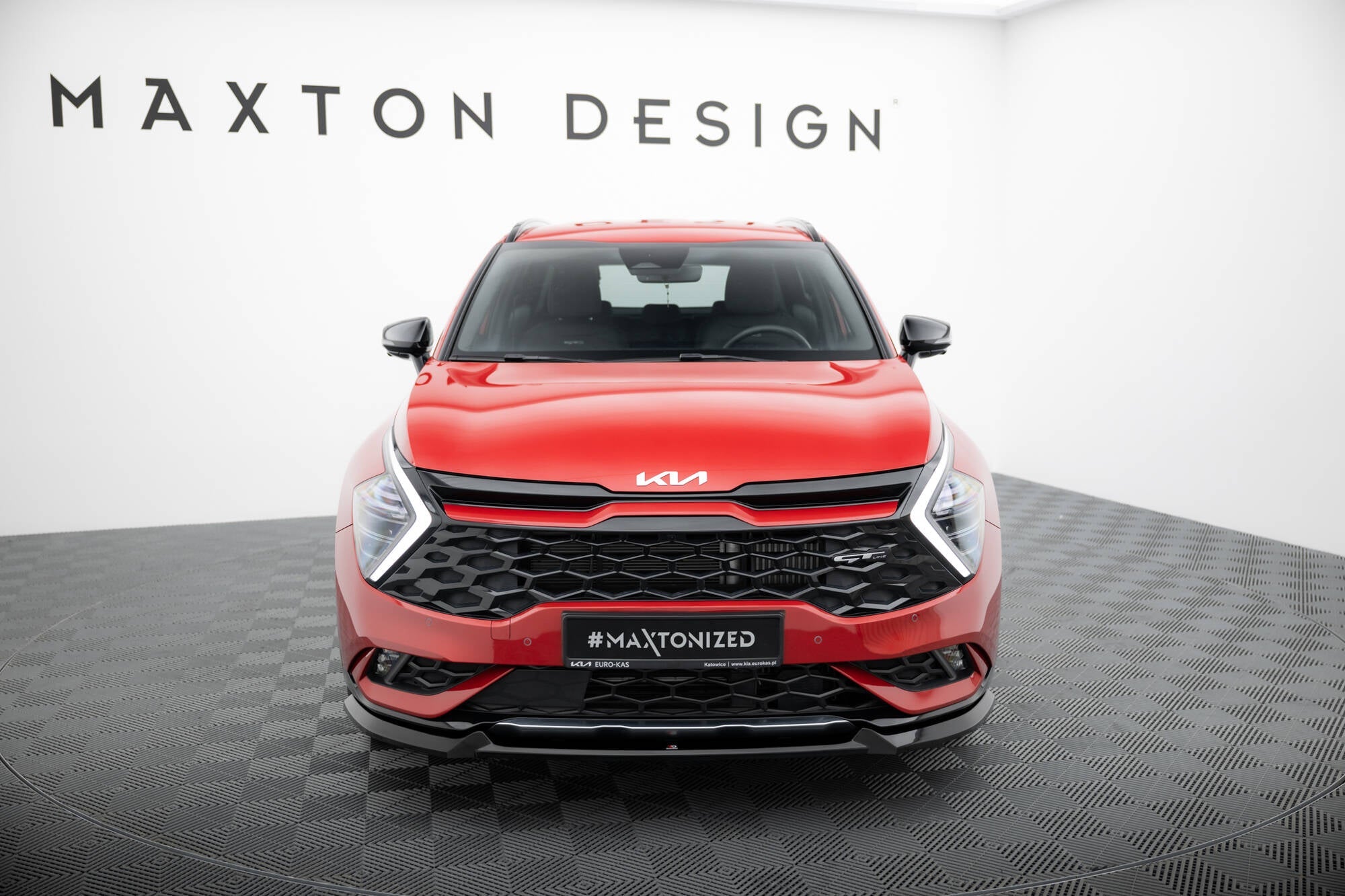 Maxton Design - Frontlippe V1 für Kia Sportage GT - Line Mk5 - Aerowerk.