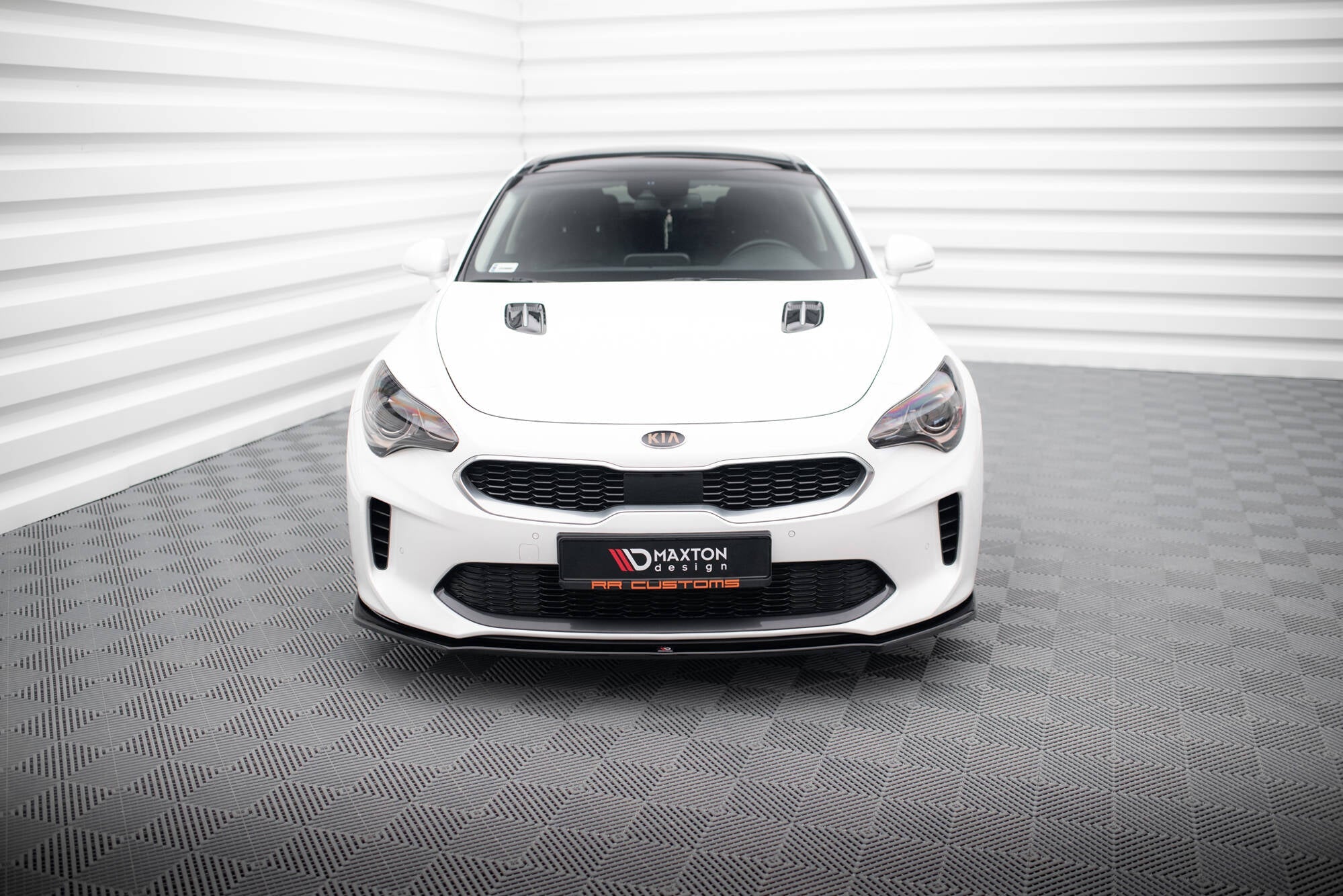 Maxton Design - Frontlippe V1 für Kia Stinger GT / GT - Line / Standard Mk1 - Aerowerk.
