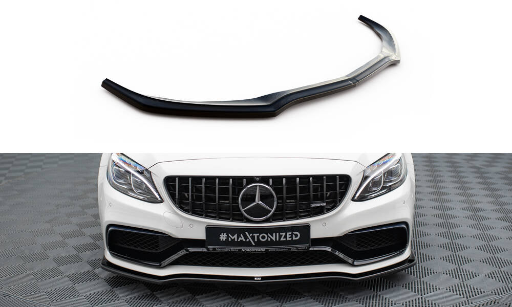 Maxton Design - Frontlippe V1 für Mercedes - AMG C63 Limousine / Kombi W205 / S205 - Aerowerk.