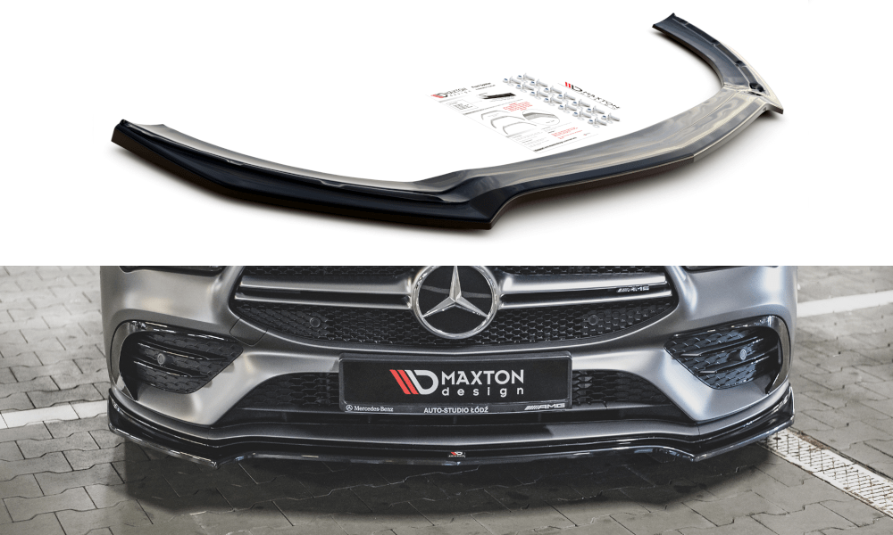 Maxton Design - Frontlippe V1 für Mercedes - AMG CLA 35 Aero C118 - Aerowerk.