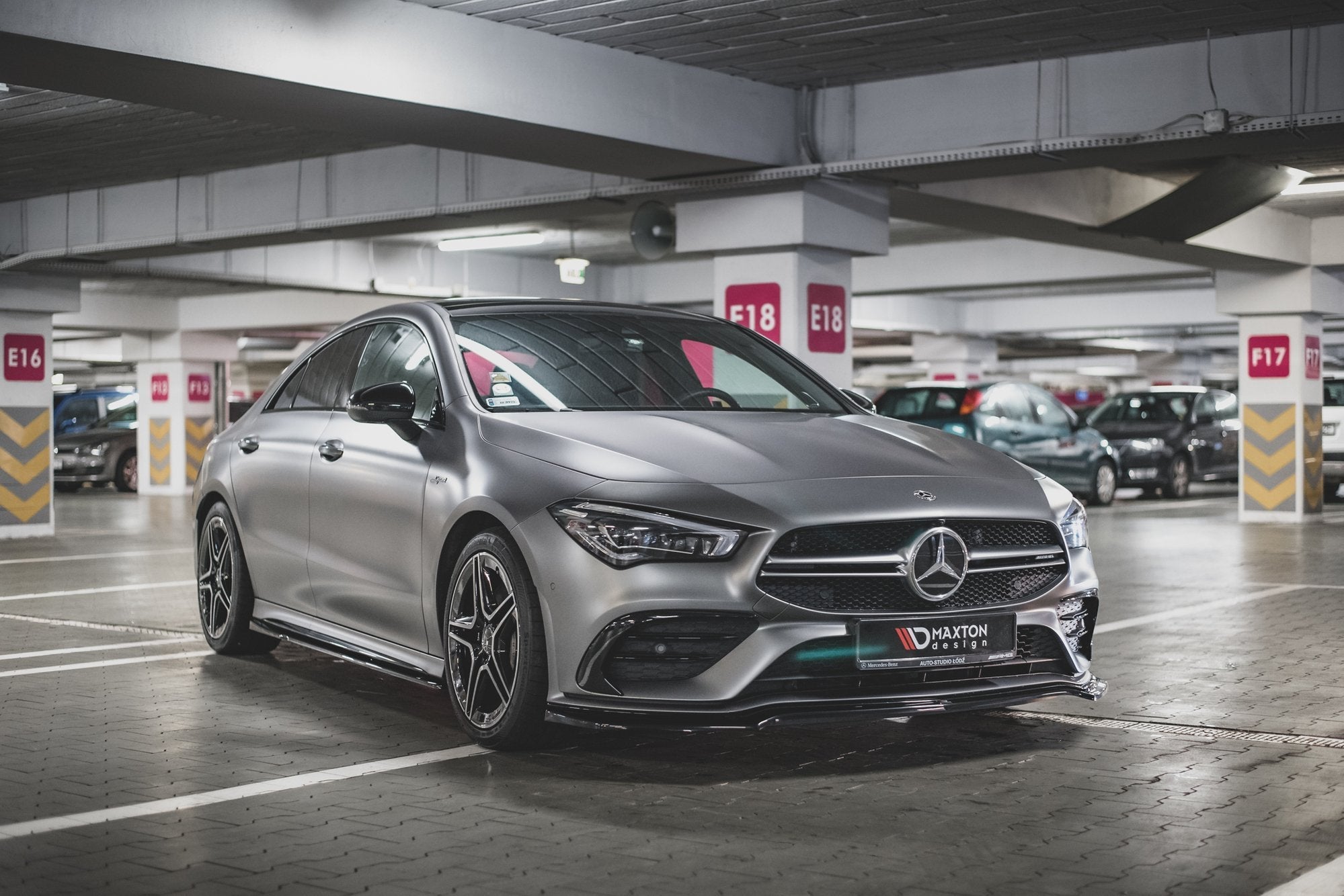 Maxton Design - Frontlippe V1 für Mercedes - AMG CLA 35 Aero C118 - Aerowerk.