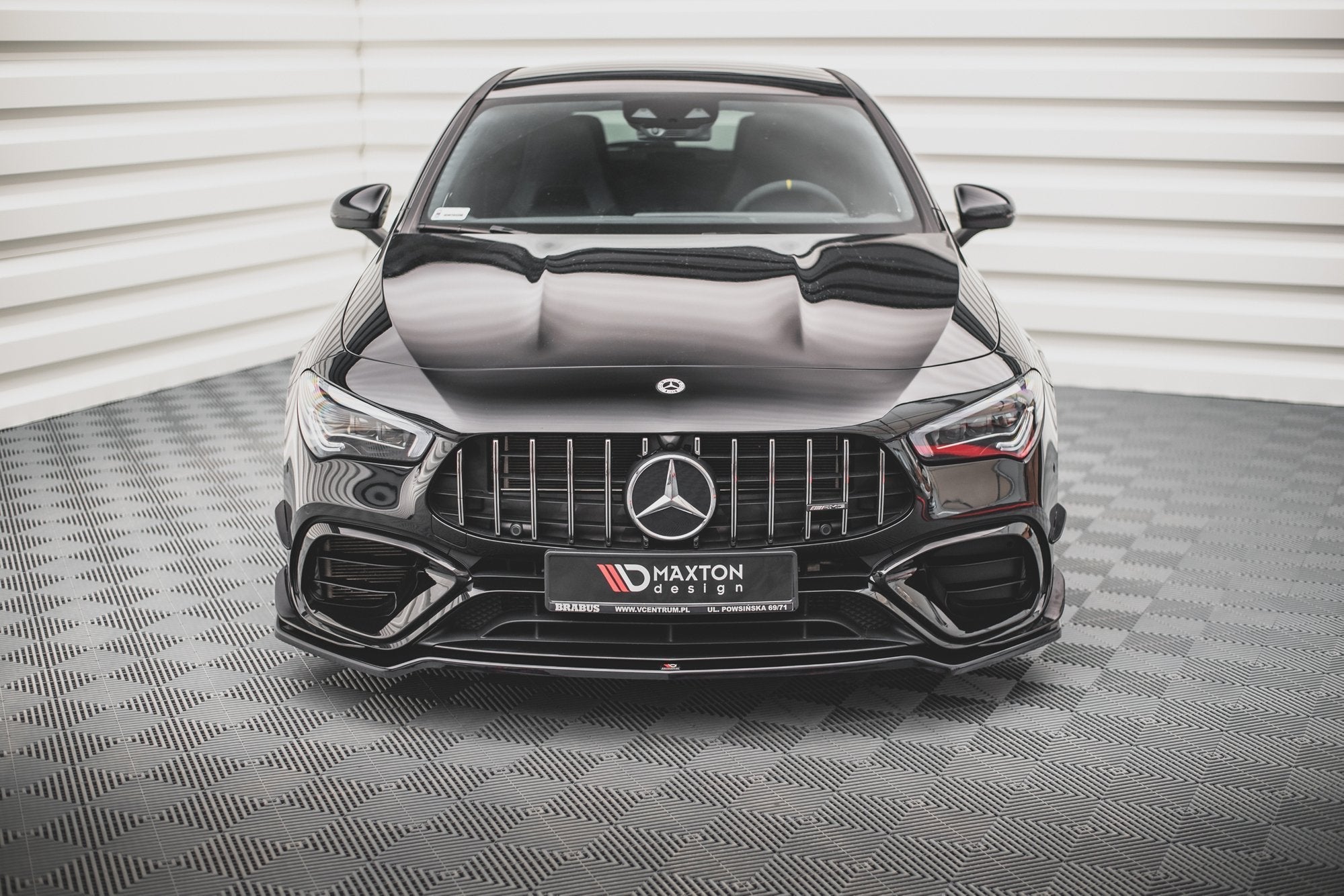 Maxton Design - Frontlippe V1 für Mercedes - AMG CLA 45 Aero C118 - Aerowerk.