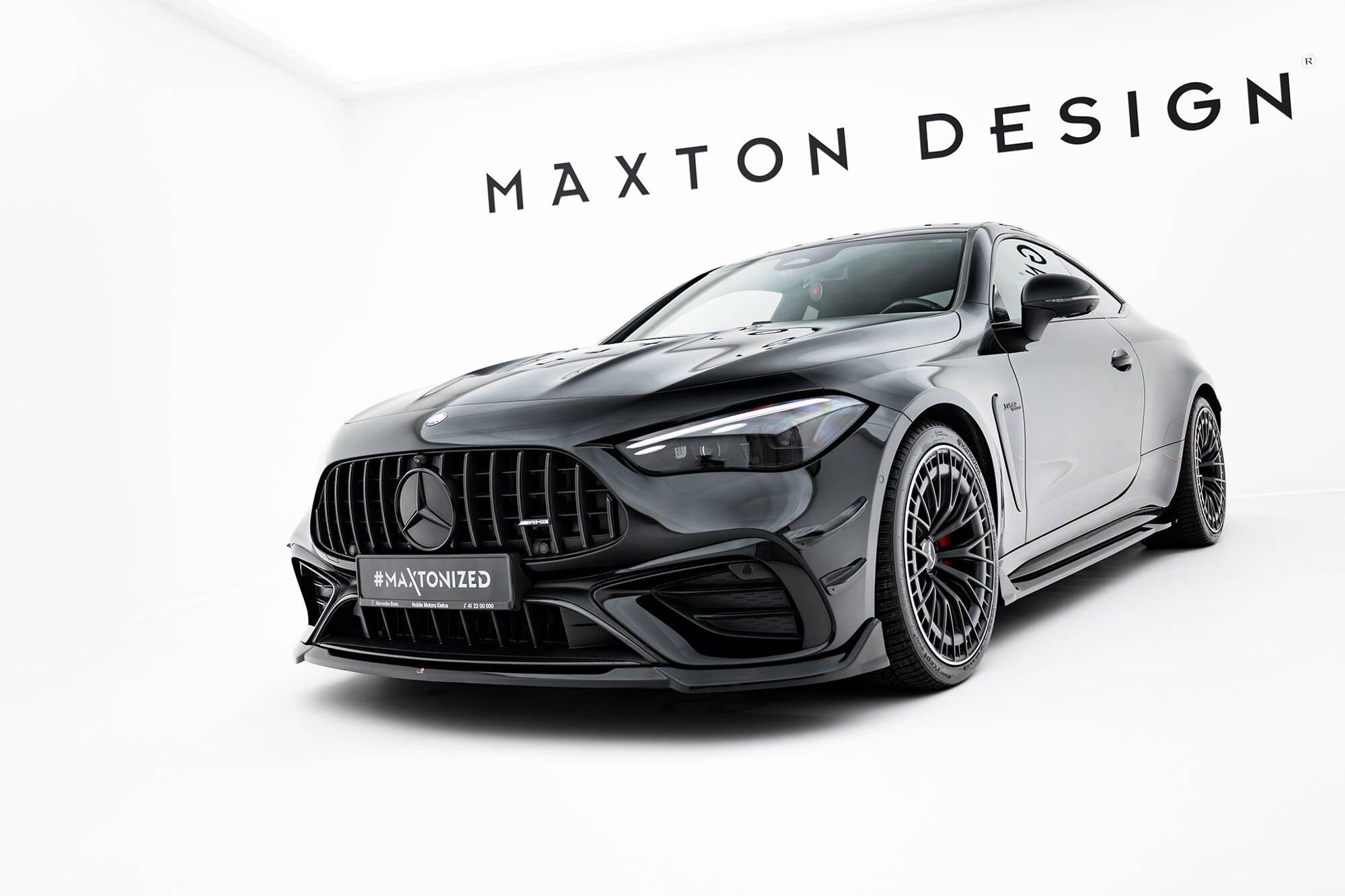 Maxton Design - Frontlippe V1 für Mercedes - AMG CLE 53 C236 - Aerowerk.