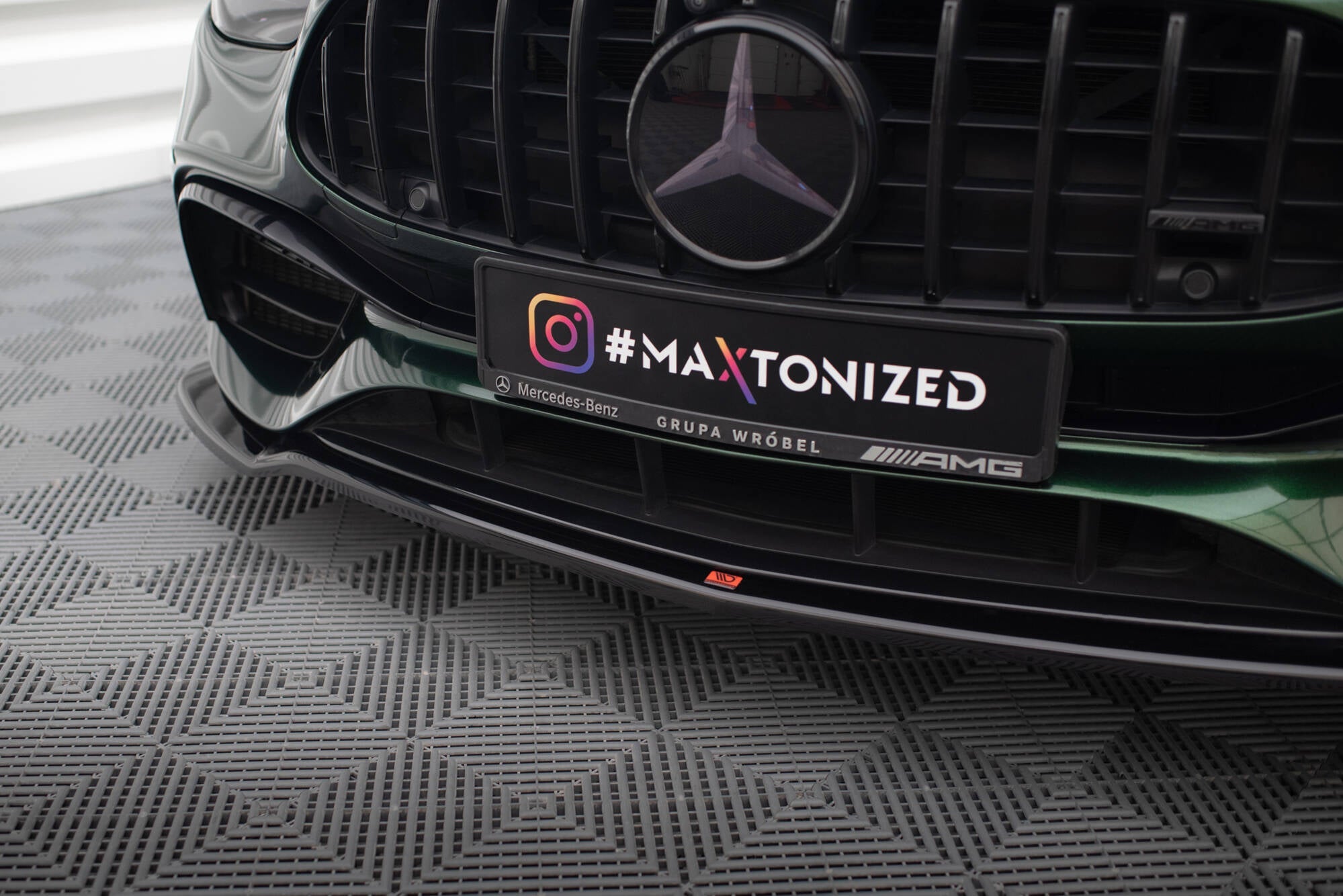 Maxton Design - Frontlippe V1 für Mercedes - AMG E63 W213 Facelift - Aerowerk.