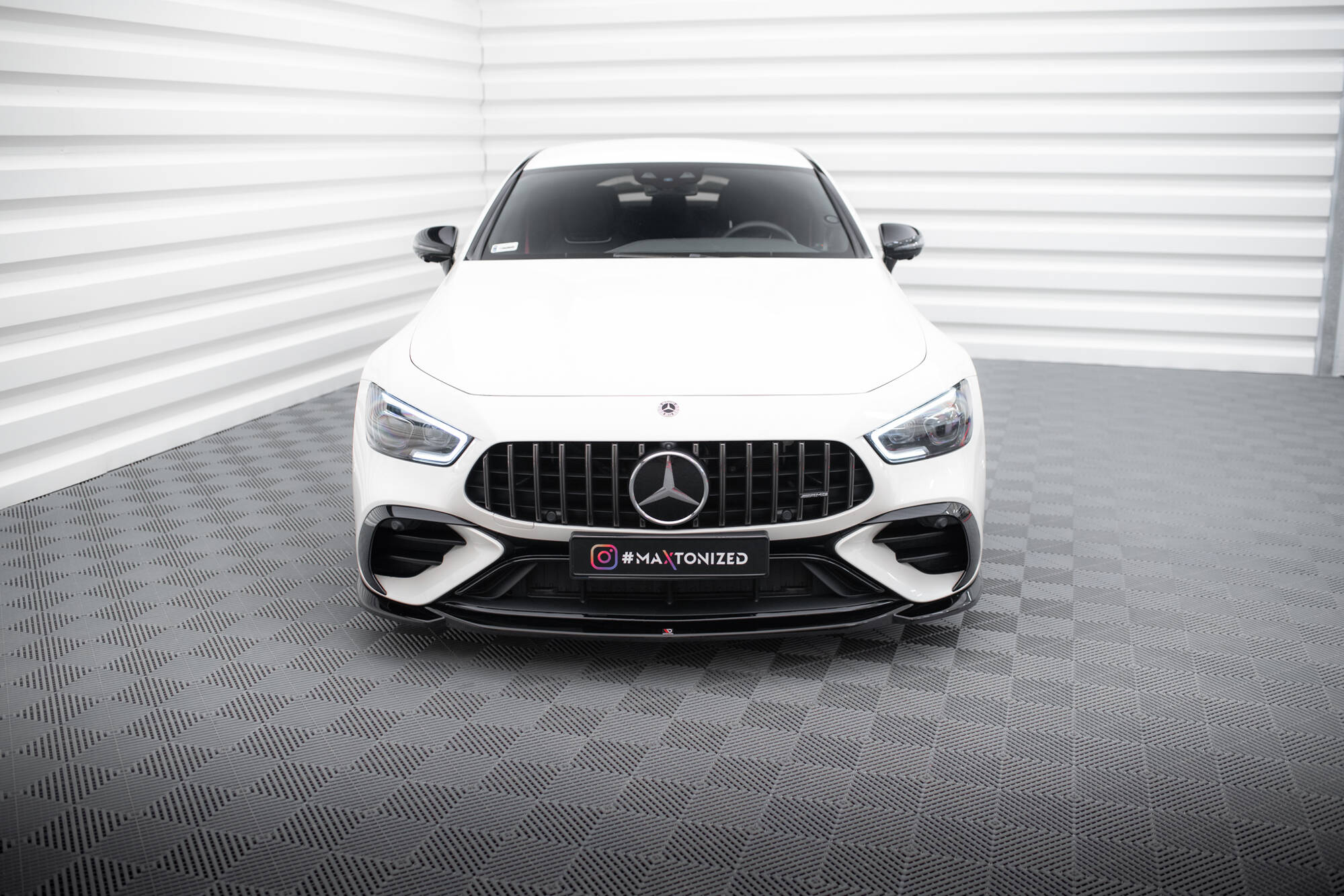 Maxton Design - Frontlippe V1 für Mercedes - AMG GT 43 4 Door Coupe Styling Package - Aerowerk.