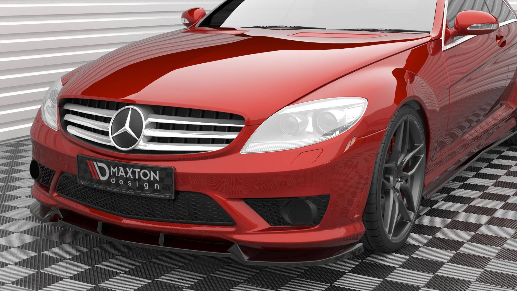 Maxton Design - Frontlippe V1 für Mercedes - Benz CL 63 AMG C216 - Aerowerk.