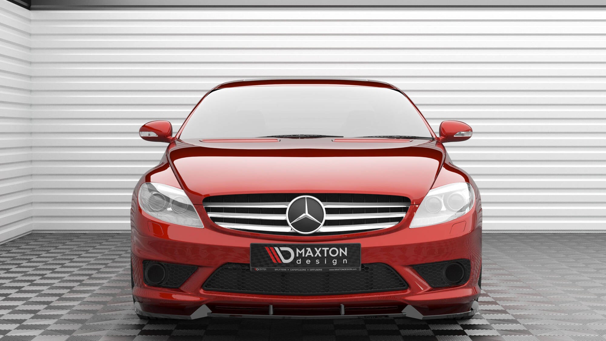 Maxton Design - Frontlippe V1 für Mercedes - Benz CL 63 AMG C216 - Aerowerk.