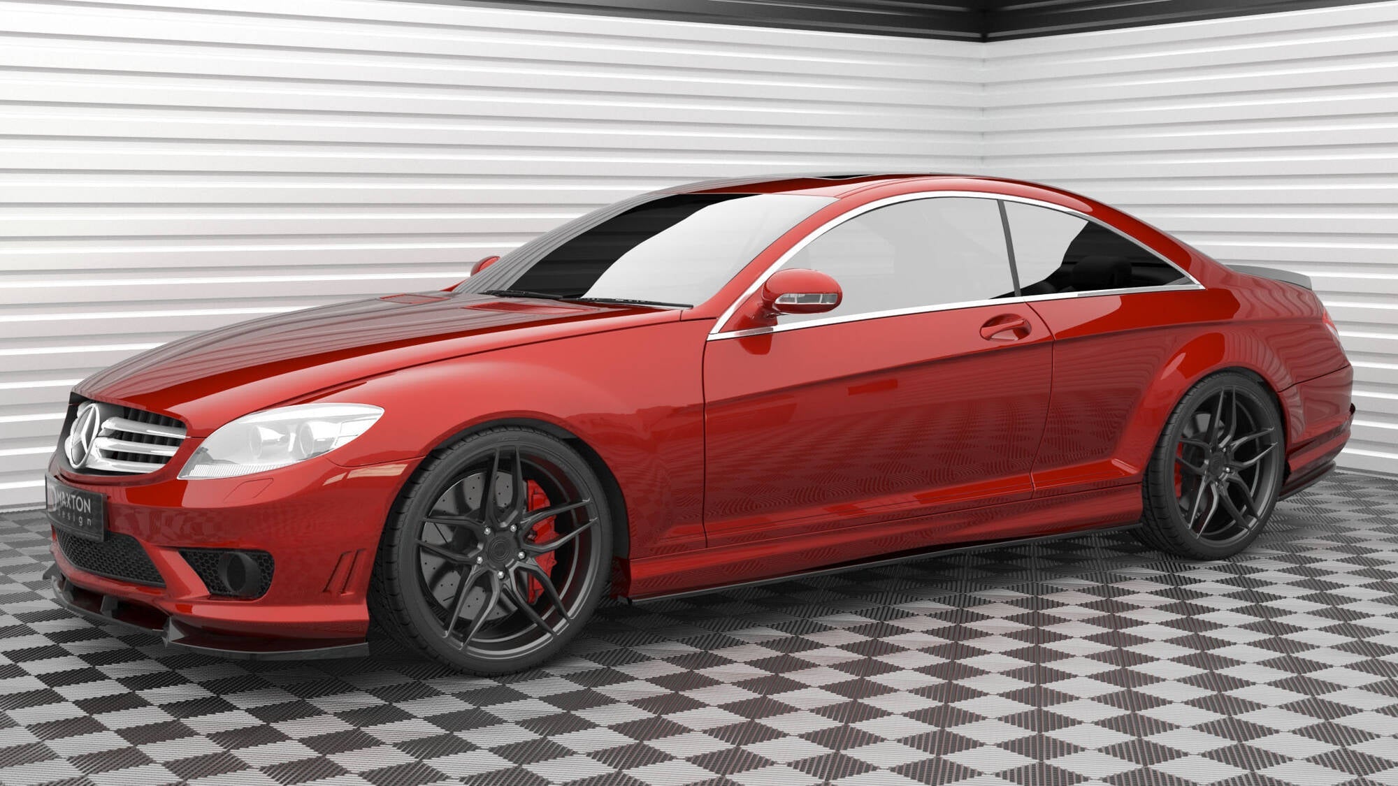 Maxton Design - Frontlippe V1 für Mercedes - Benz CL 63 AMG C216 - Aerowerk.