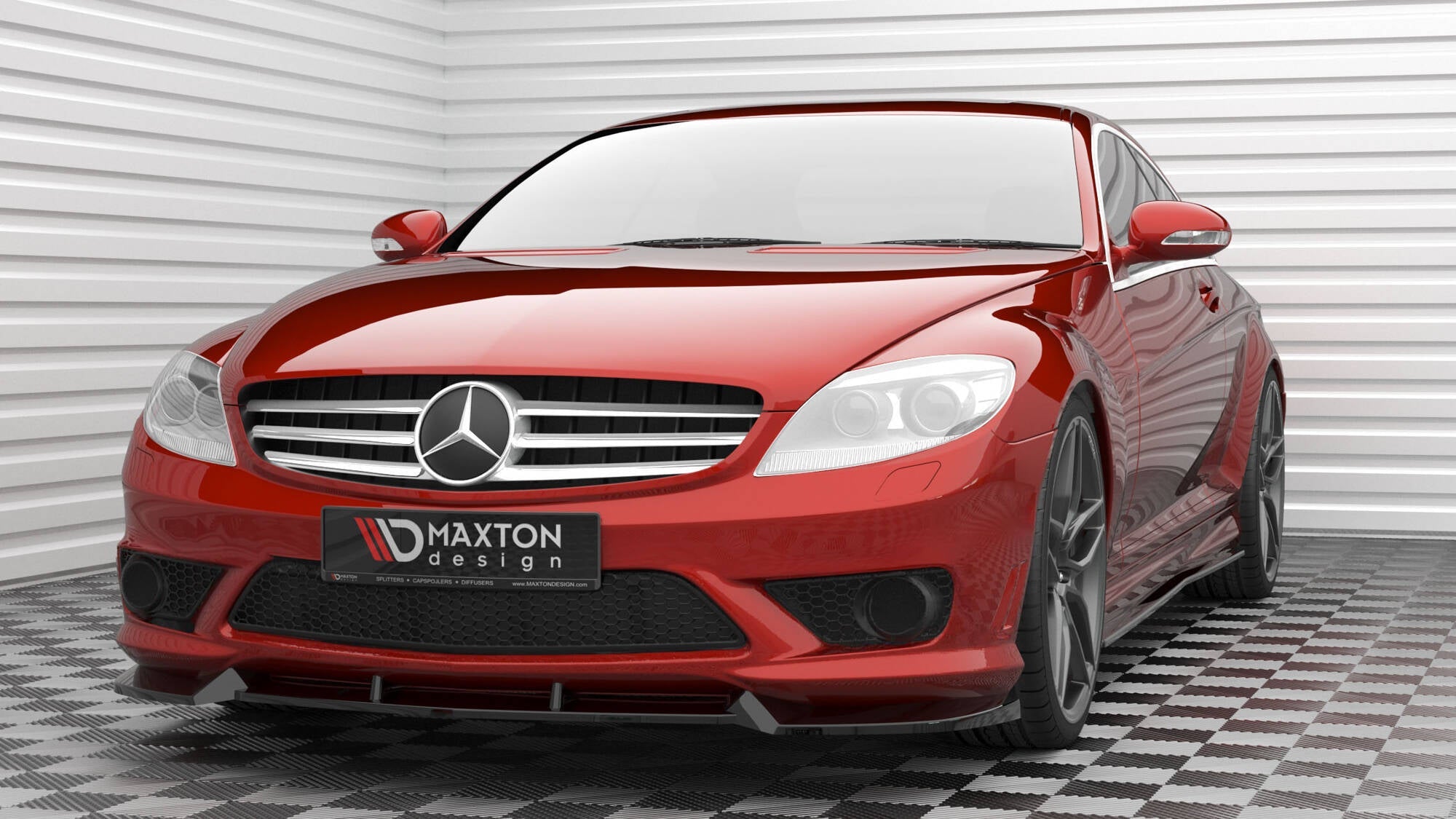 Maxton Design - Frontlippe V1 für Mercedes - Benz CL 63 AMG C216 - Aerowerk.
