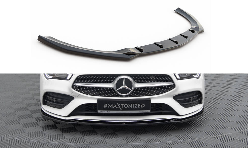 Maxton Design - Frontlippe V1 für Mercedes - Benz CLA A35 AMG / AMG - Line C118 - Aerowerk.