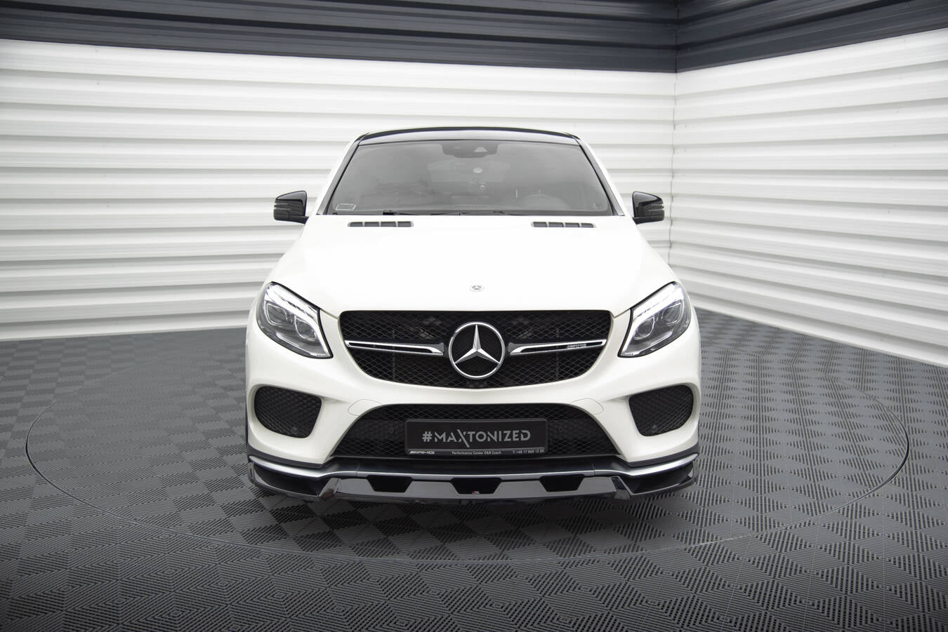 Maxton Design - Frontlippe V1 für Mercedes - Benz GLE Coupe 43 AMG / AMG - Line C292 - Aerowerk.