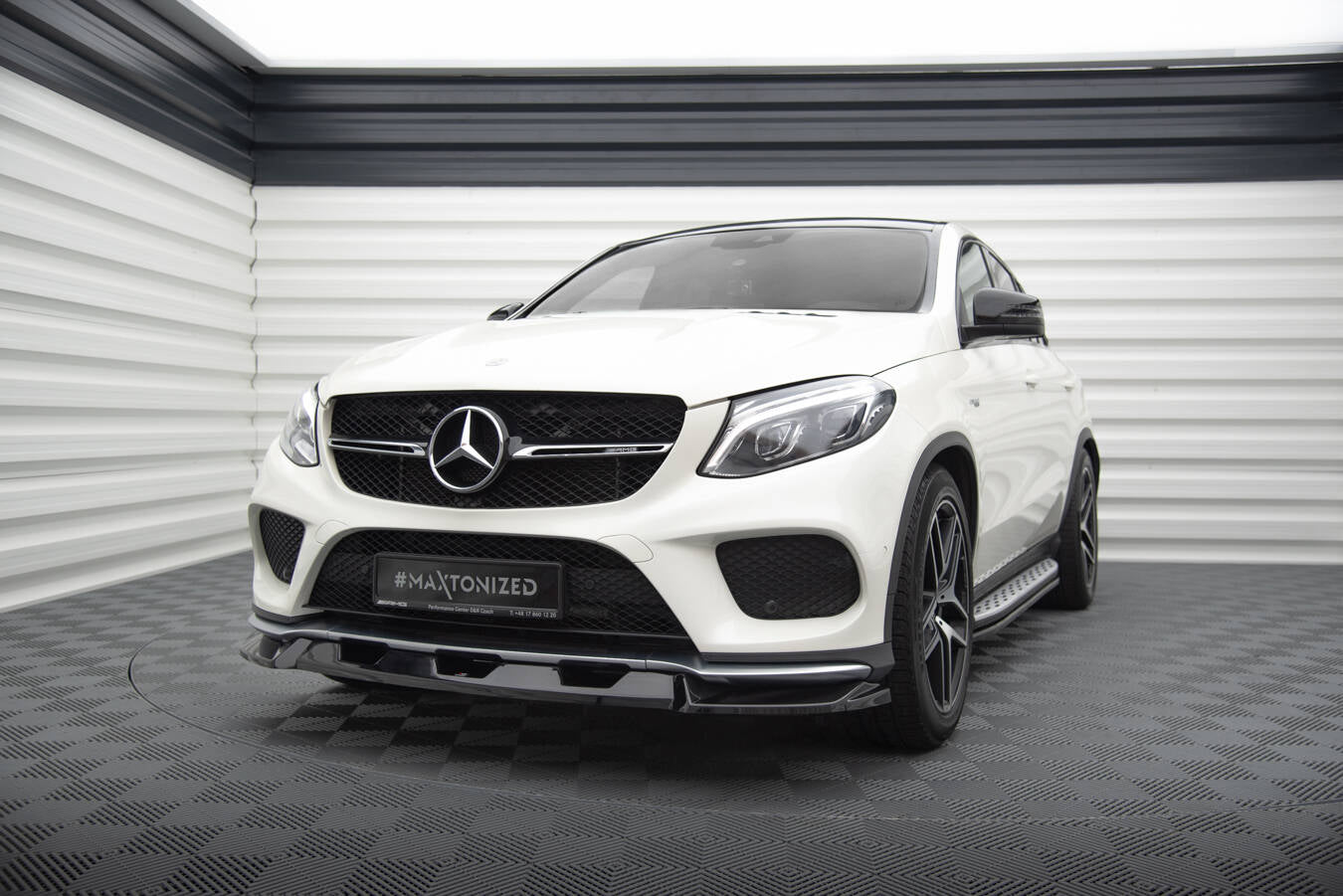 Maxton Design - Frontlippe V1 für Mercedes - Benz GLE Coupe 43 AMG / AMG - Line C292 - Aerowerk.