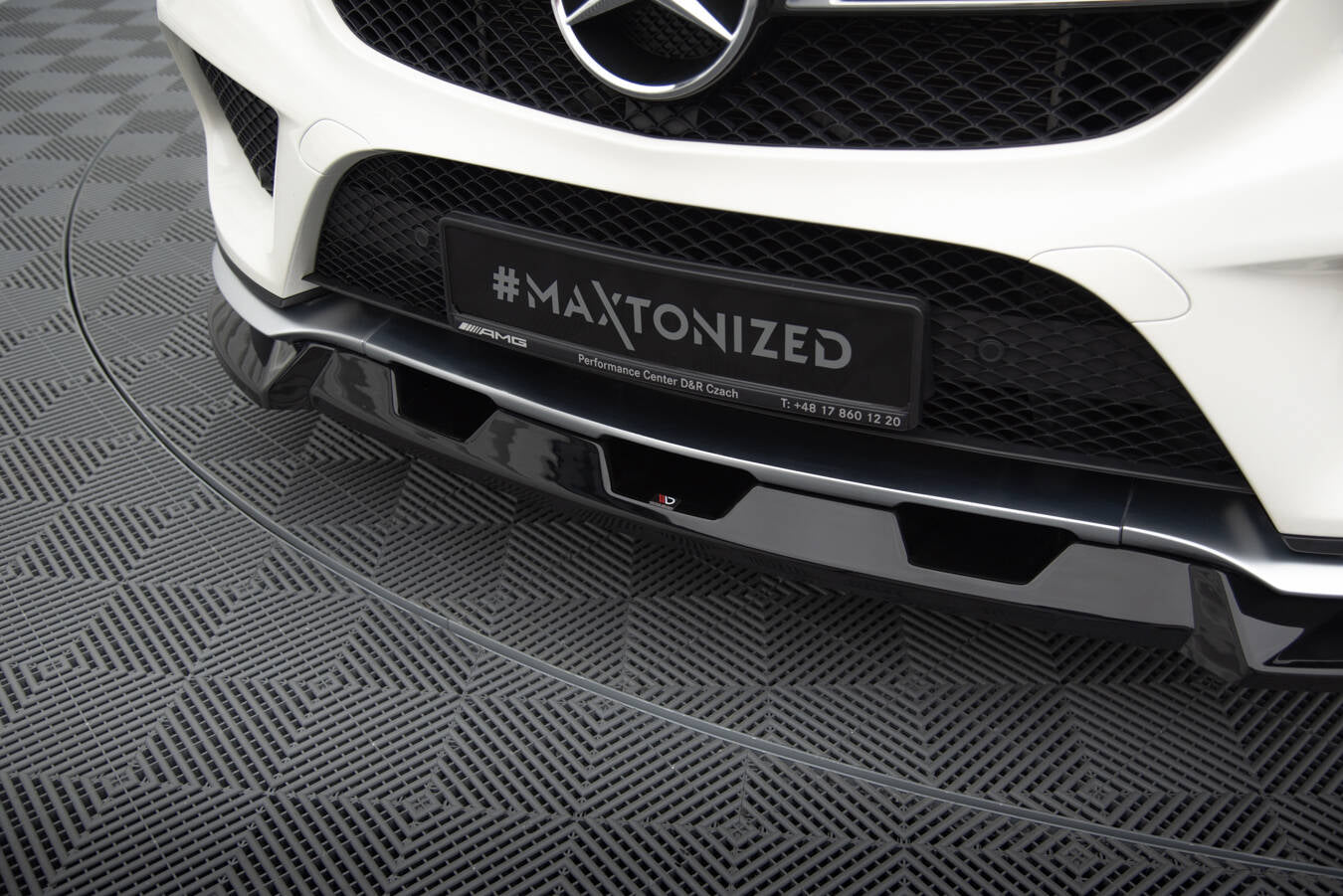 Maxton Design - Frontlippe V1 für Mercedes - Benz GLE Coupe 43 AMG / AMG - Line C292 - Aerowerk.
