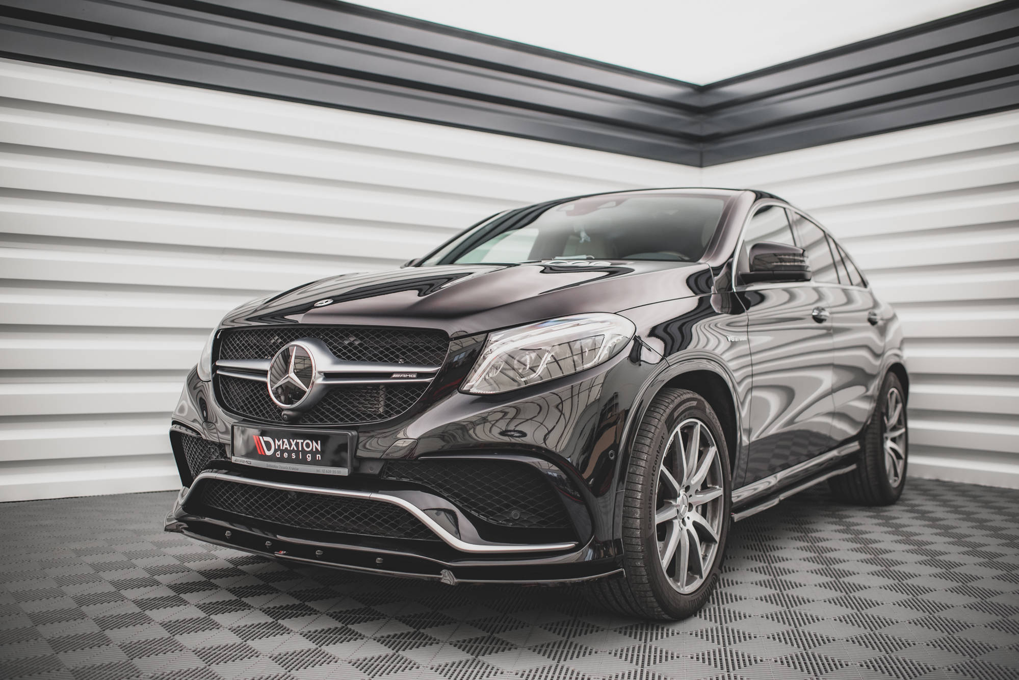 Maxton Design - Frontlippe V1 für Mercedes - Benz GLE Coupe / SUV 63 AMG C292 / W166 - Aerowerk.