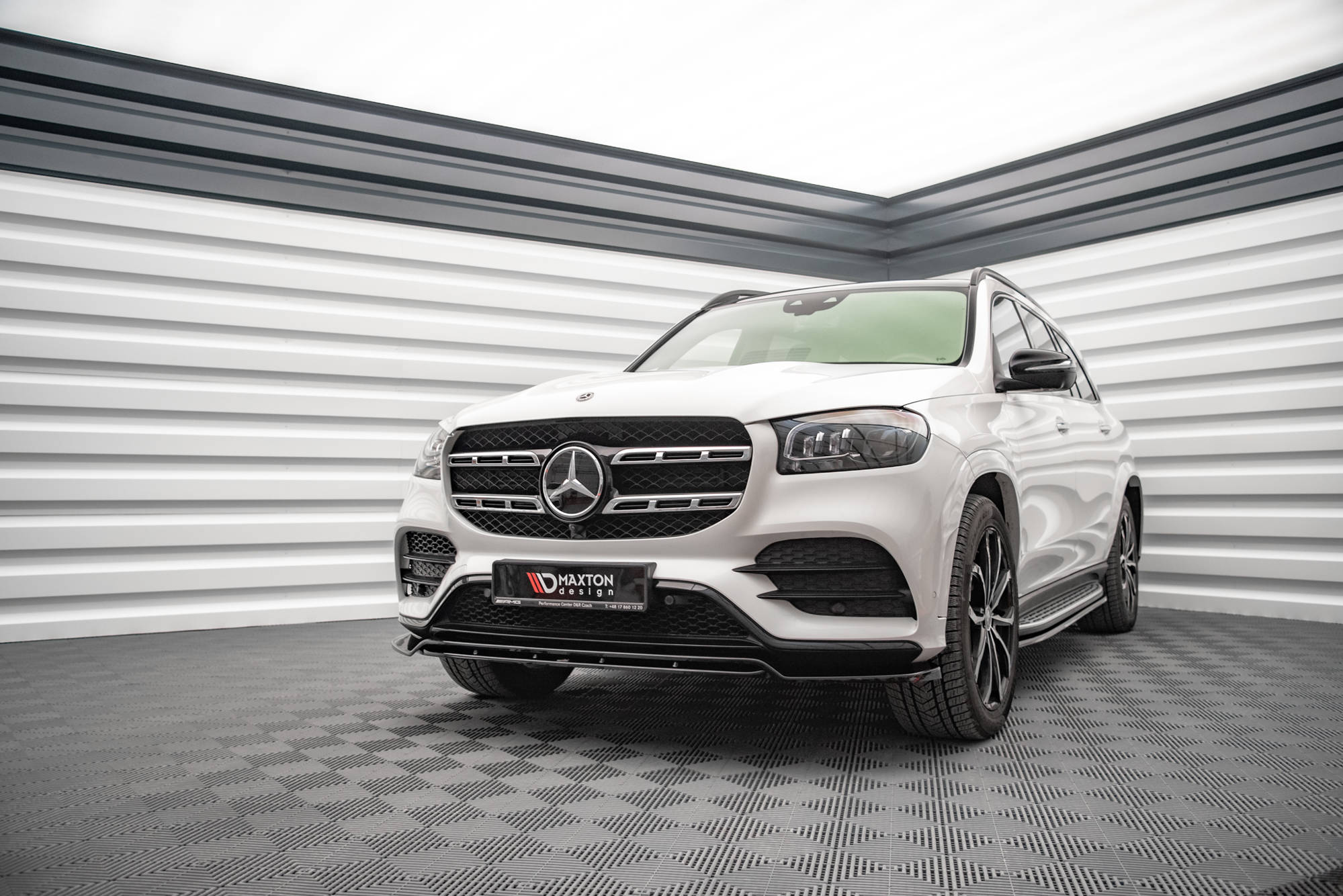 Maxton Design - Frontlippe V1 für Mercedes - Benz GLS AMG - Line X167 - Aerowerk.