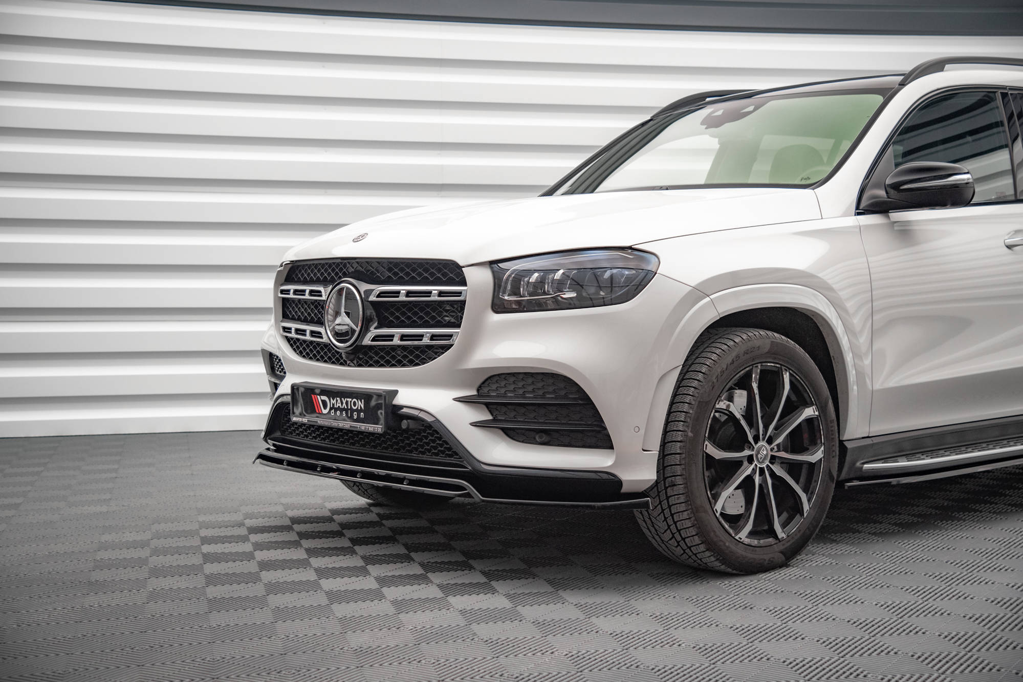 Maxton Design - Frontlippe V1 für Mercedes - Benz GLS AMG - Line X167 - Aerowerk.