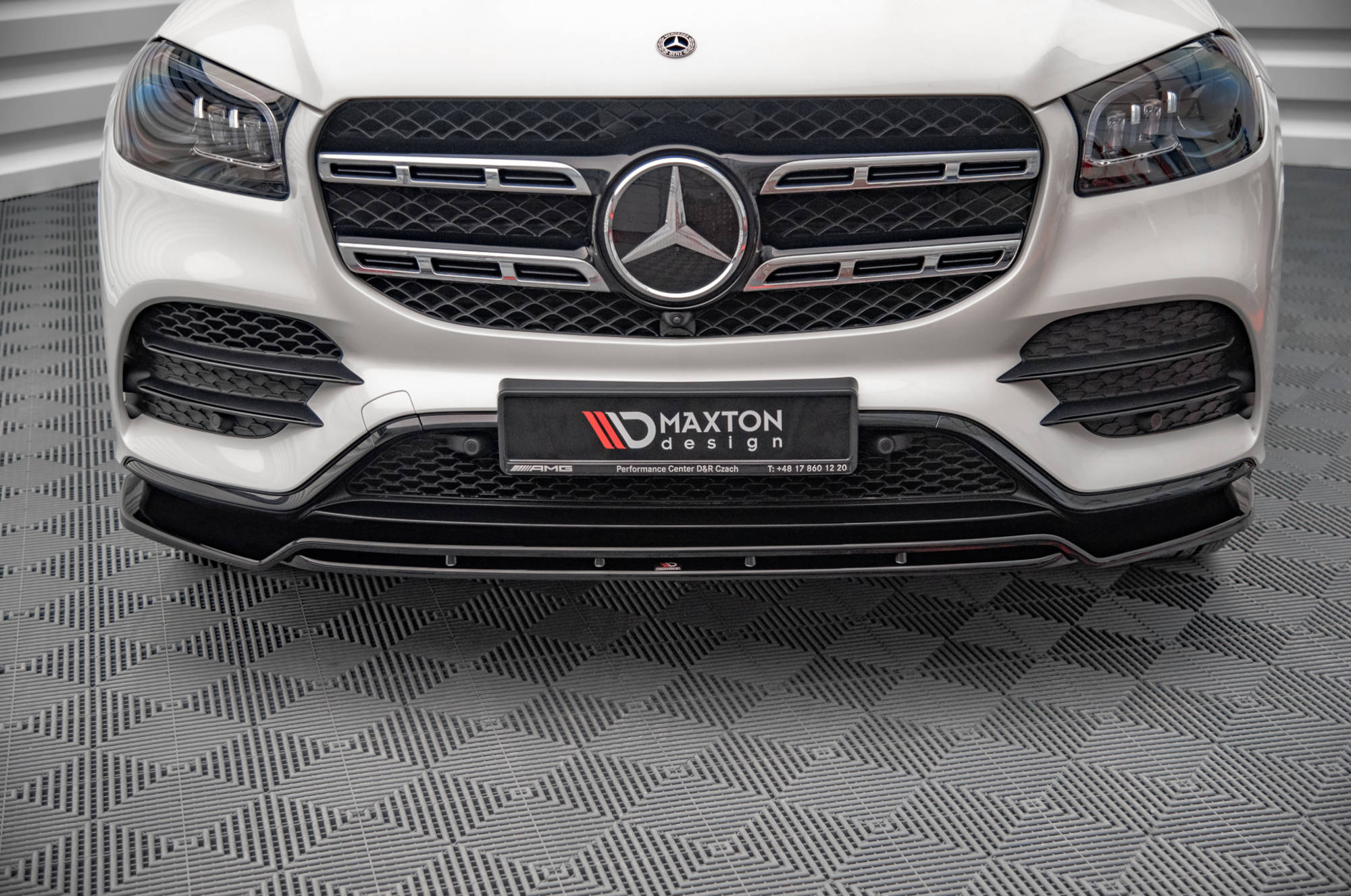 Maxton Design - Frontlippe V1 für Mercedes - Benz GLS AMG - Line X167 - Aerowerk.