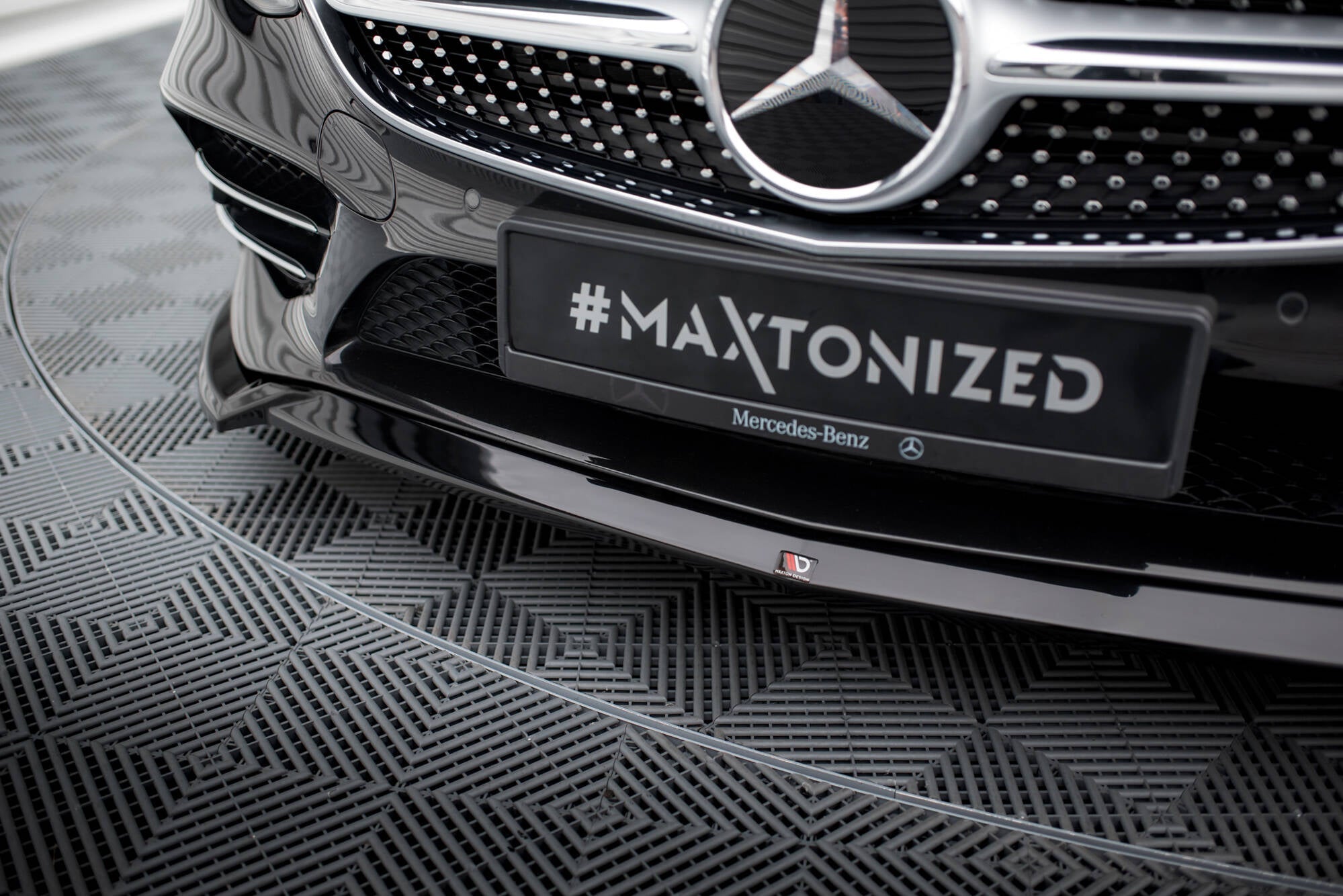 Maxton Design - Frontlippe V1 für Mercedes - Benz S Coupe AMG - Line C217 Facelift - Aerowerk.