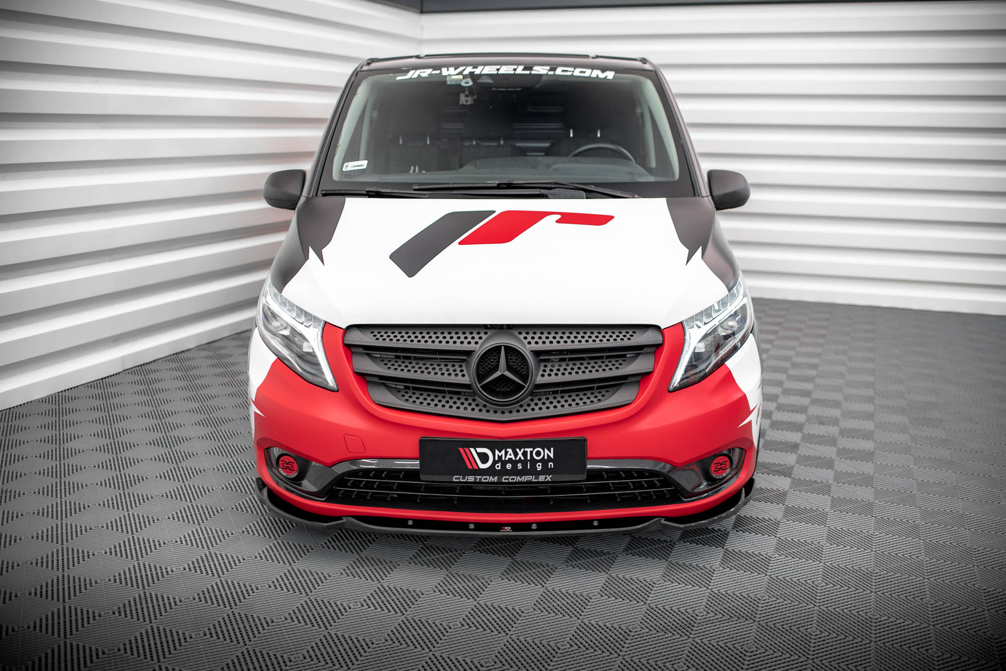 Maxton Design - Frontlippe V1 für Mercedes - Benz Vito W447 Facelift - Aerowerk.